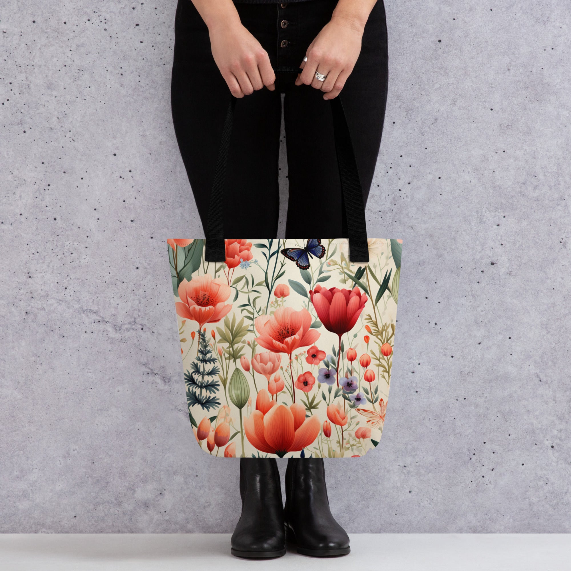 Tote bag- Flower Garden I