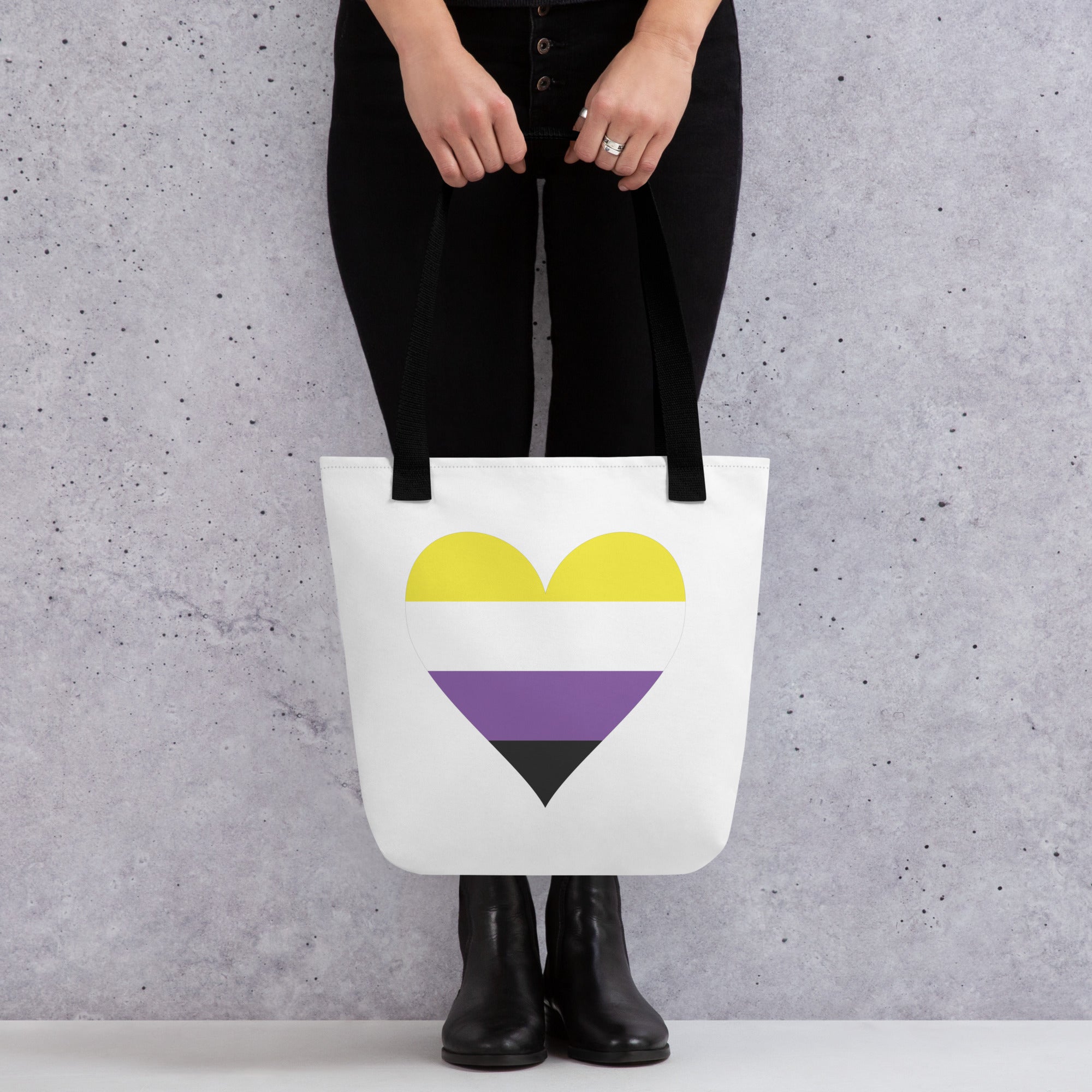 Tote bag- Nonbinary Heart