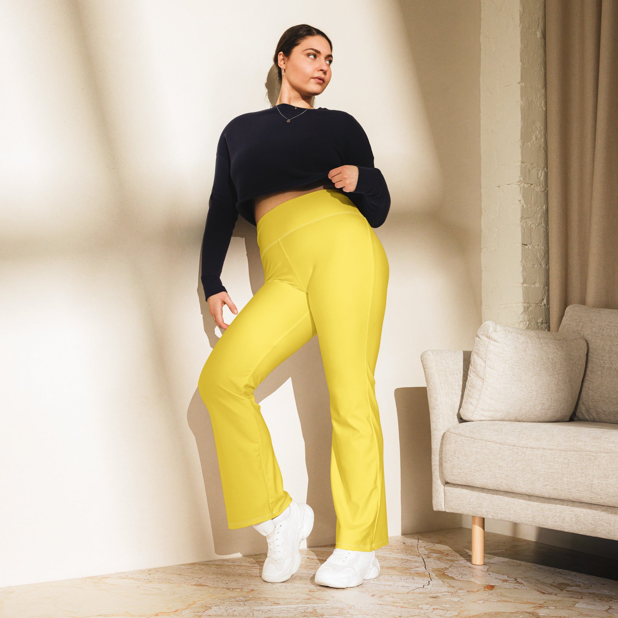 Flare leggings- Paris Daisy