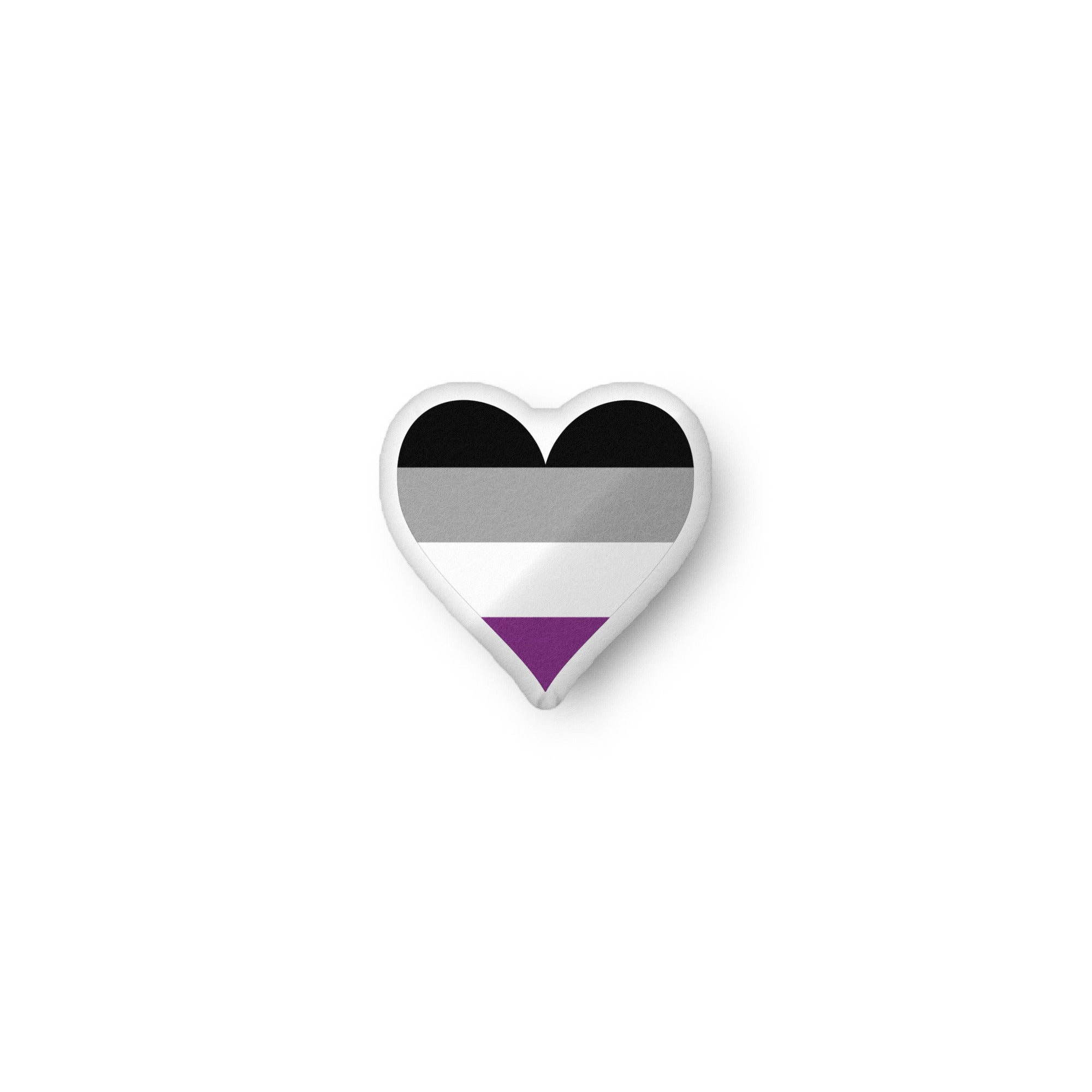 Custom-shaped pillow-Asexual Heart