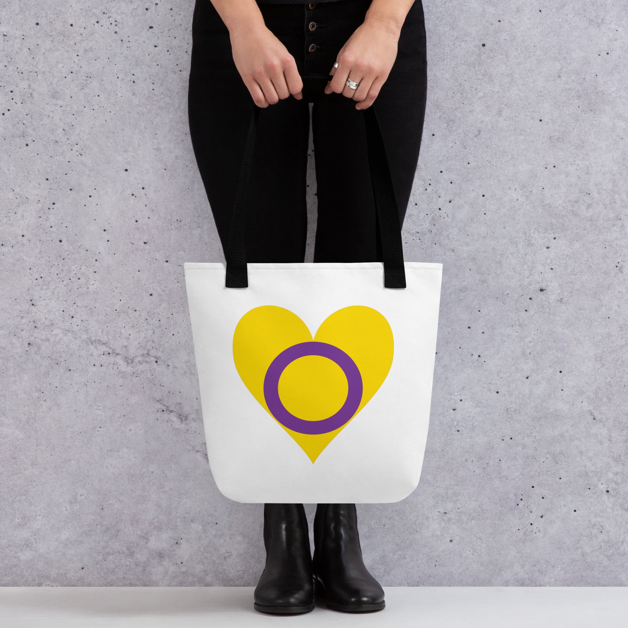 Tote bag- Intersex Heart