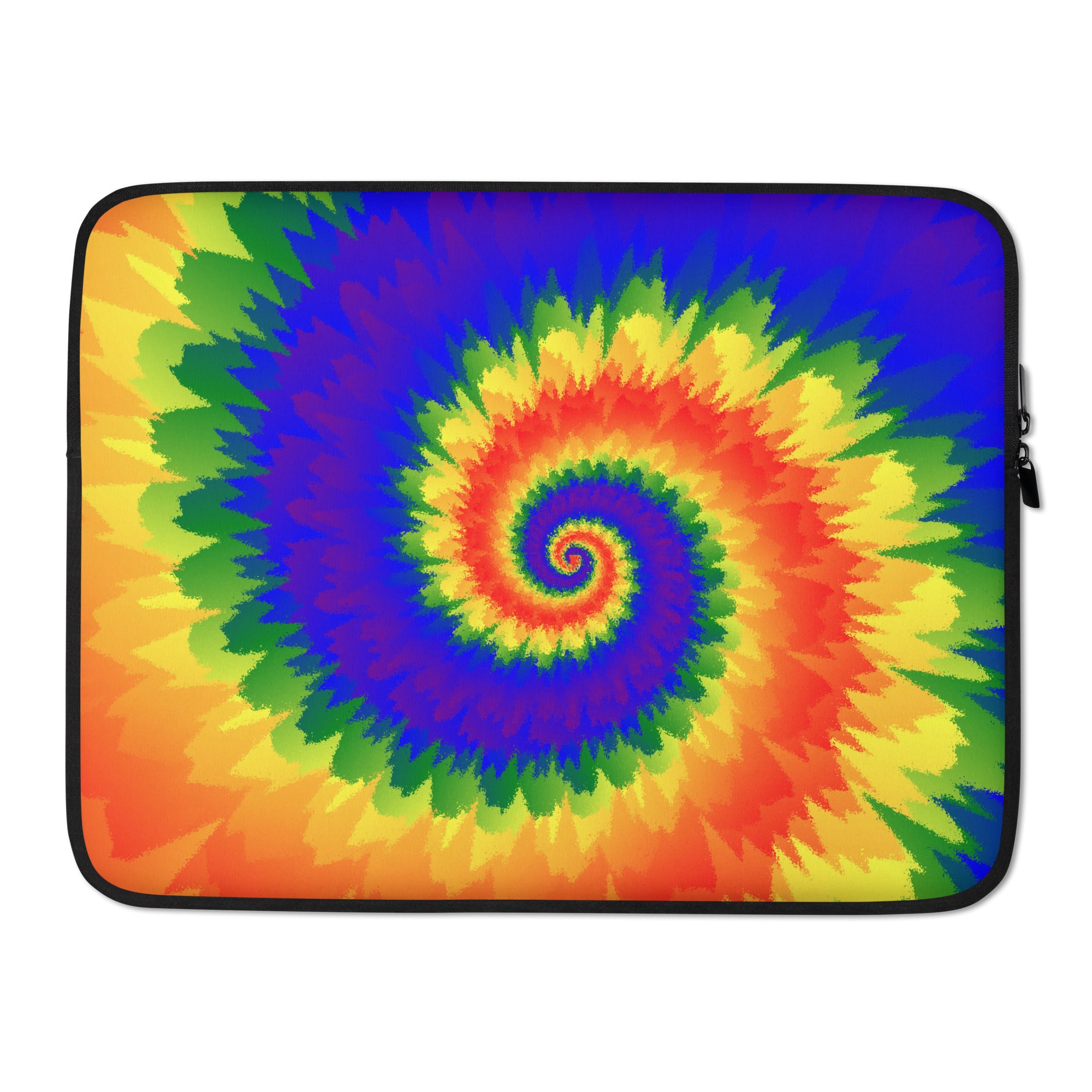 Laptop Sleeve-Tie Dye Spiral-LGBTQ