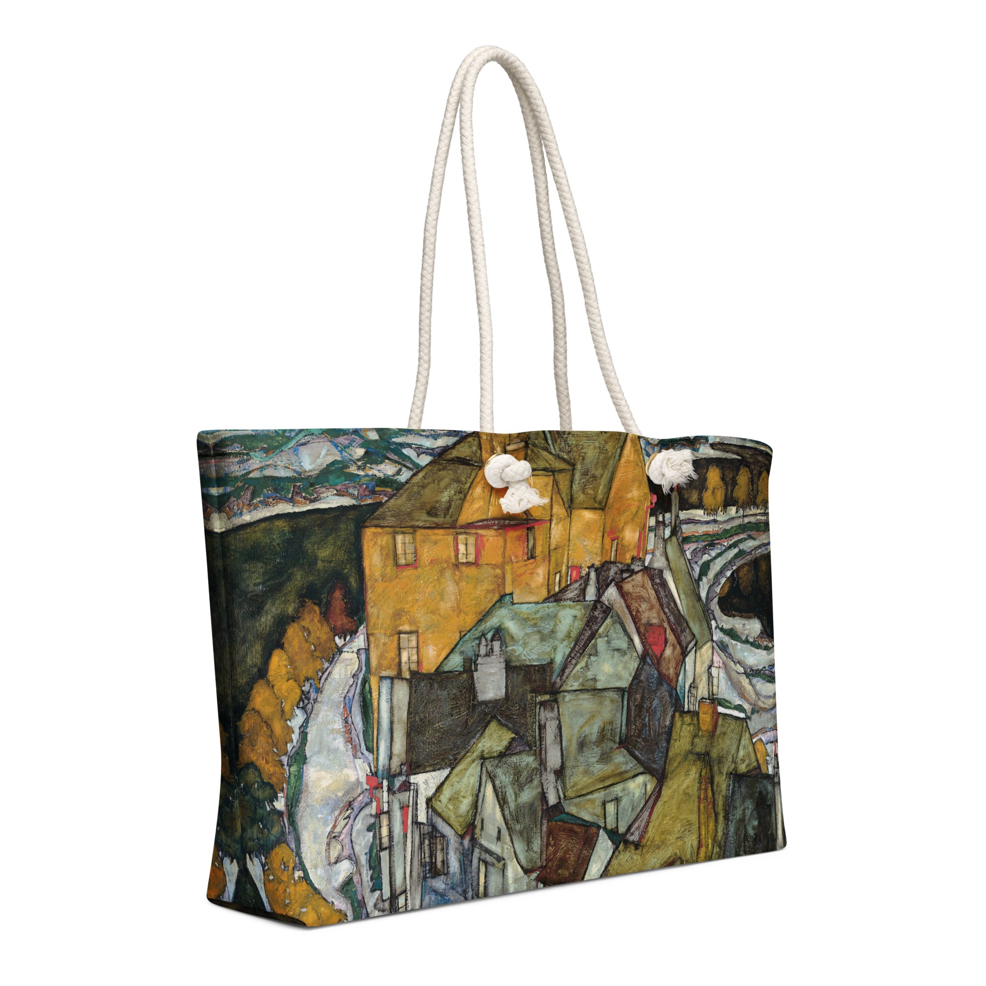 Oversized weekender bag-Crescent of Houses