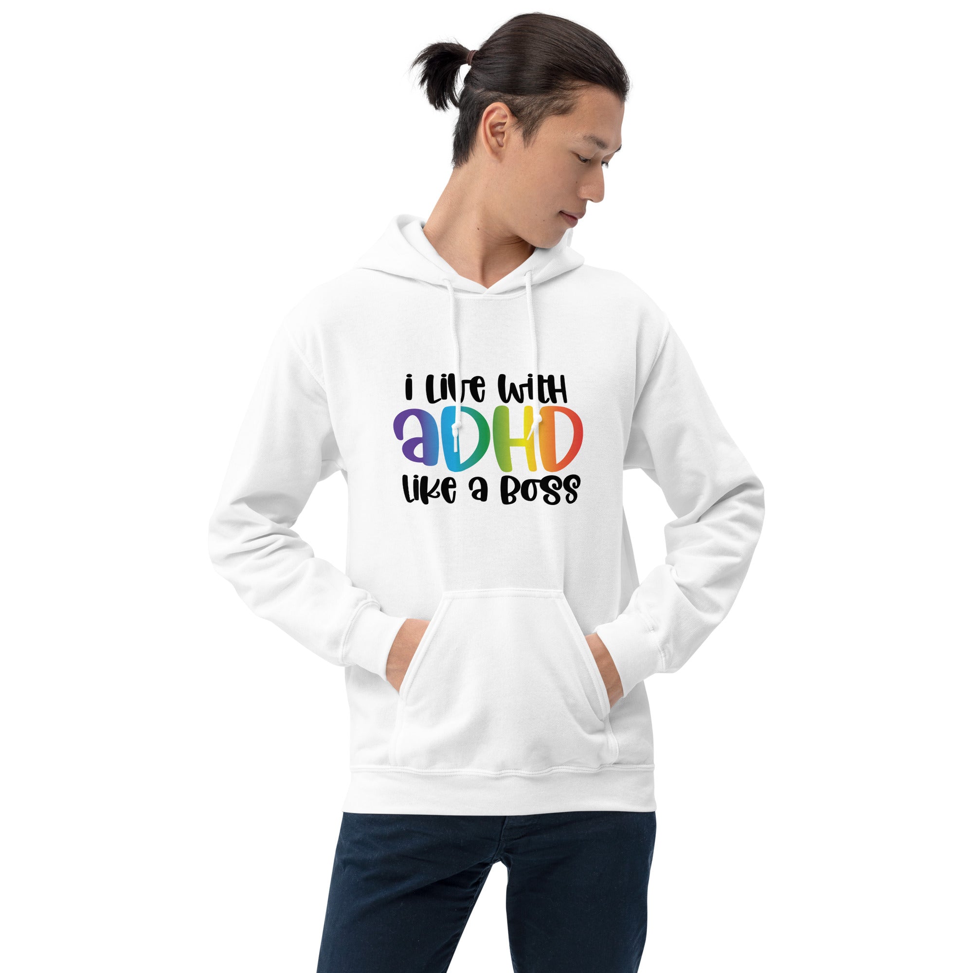 Unisex Hoodie- ADHD- Like A Boss