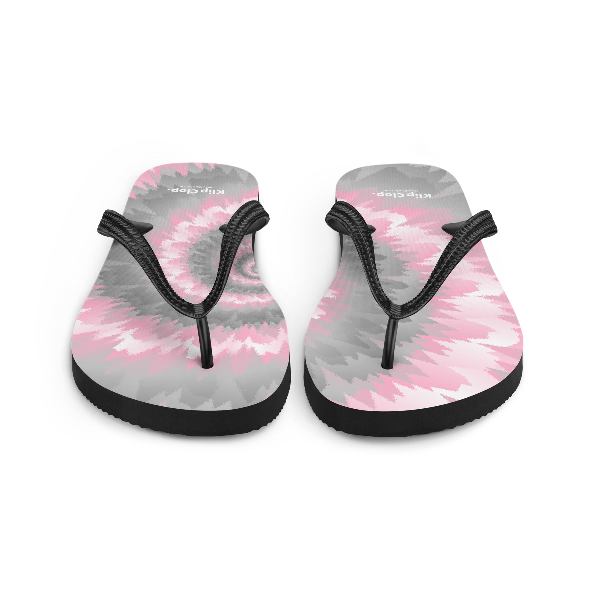 Flip-Flops-Tie Dye Spiral-demigirl
