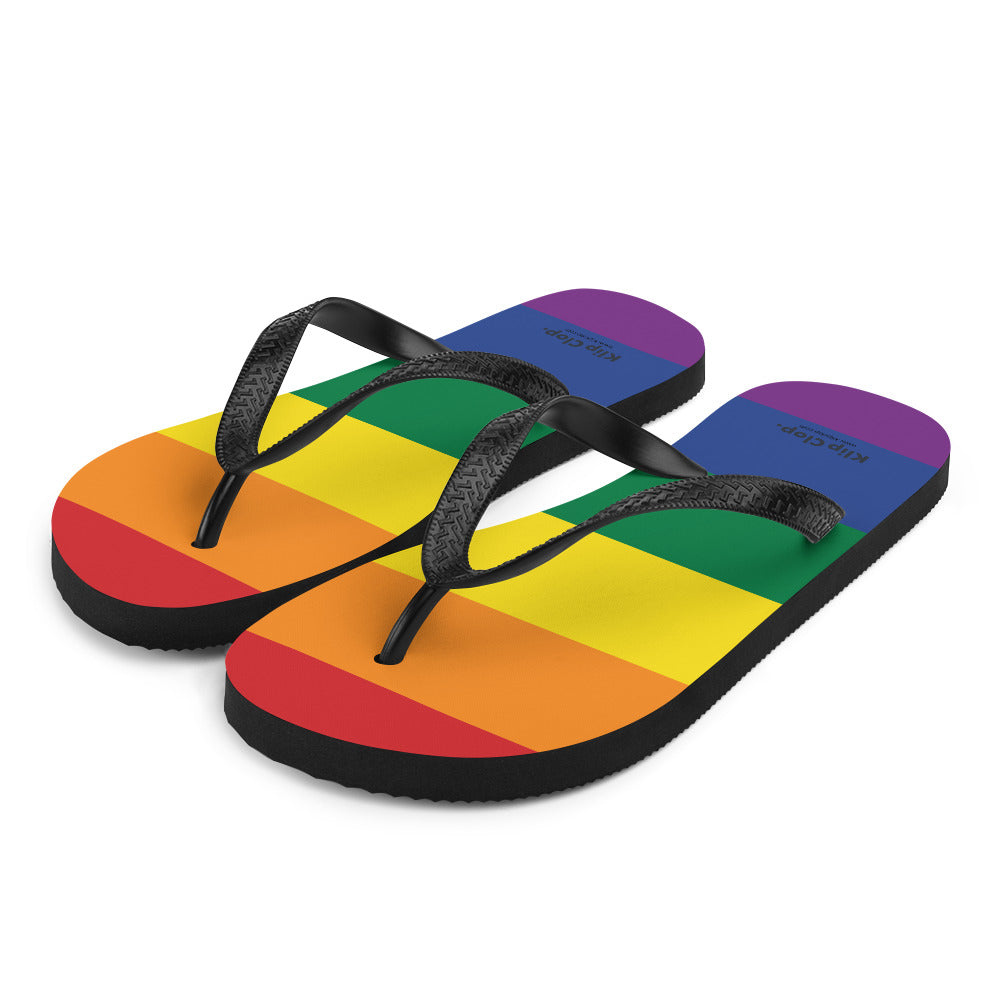 Flip-Flops- Pride Rainbow