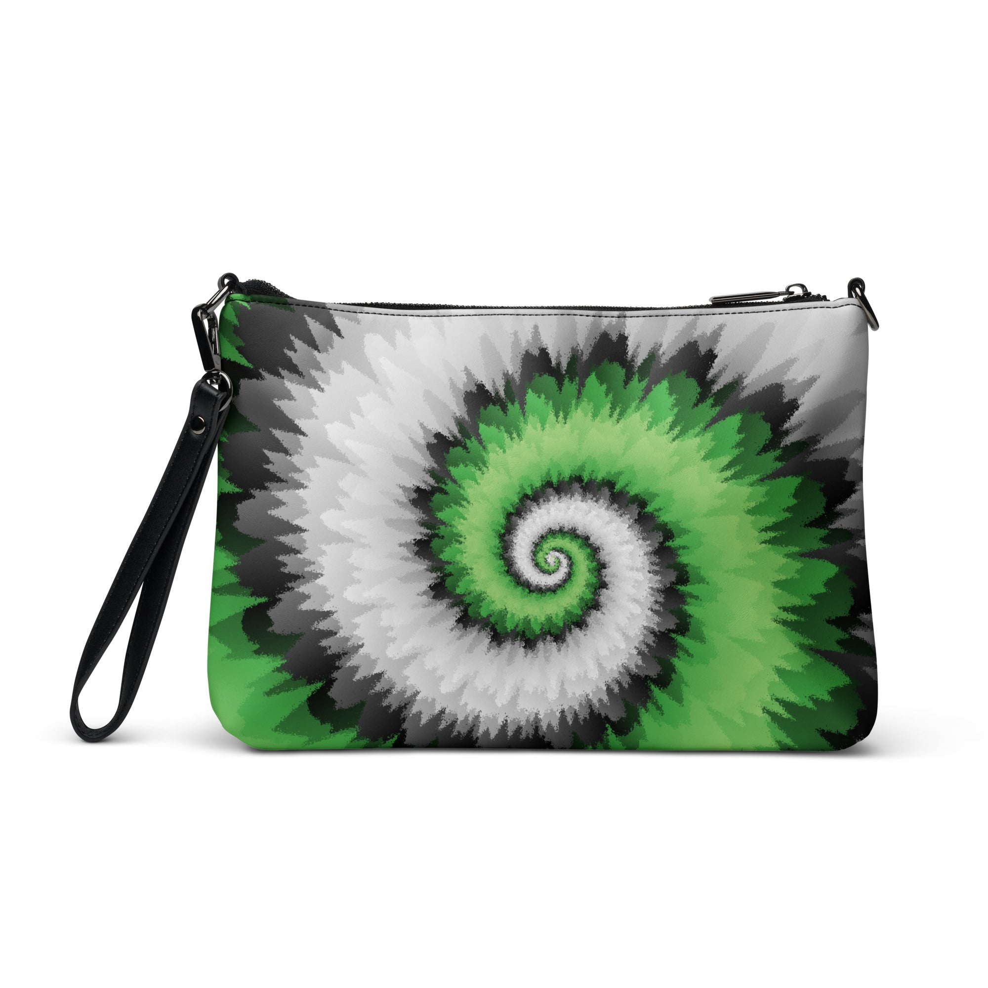 Crossbody bag- Tie Dye Spiral- Aromantic