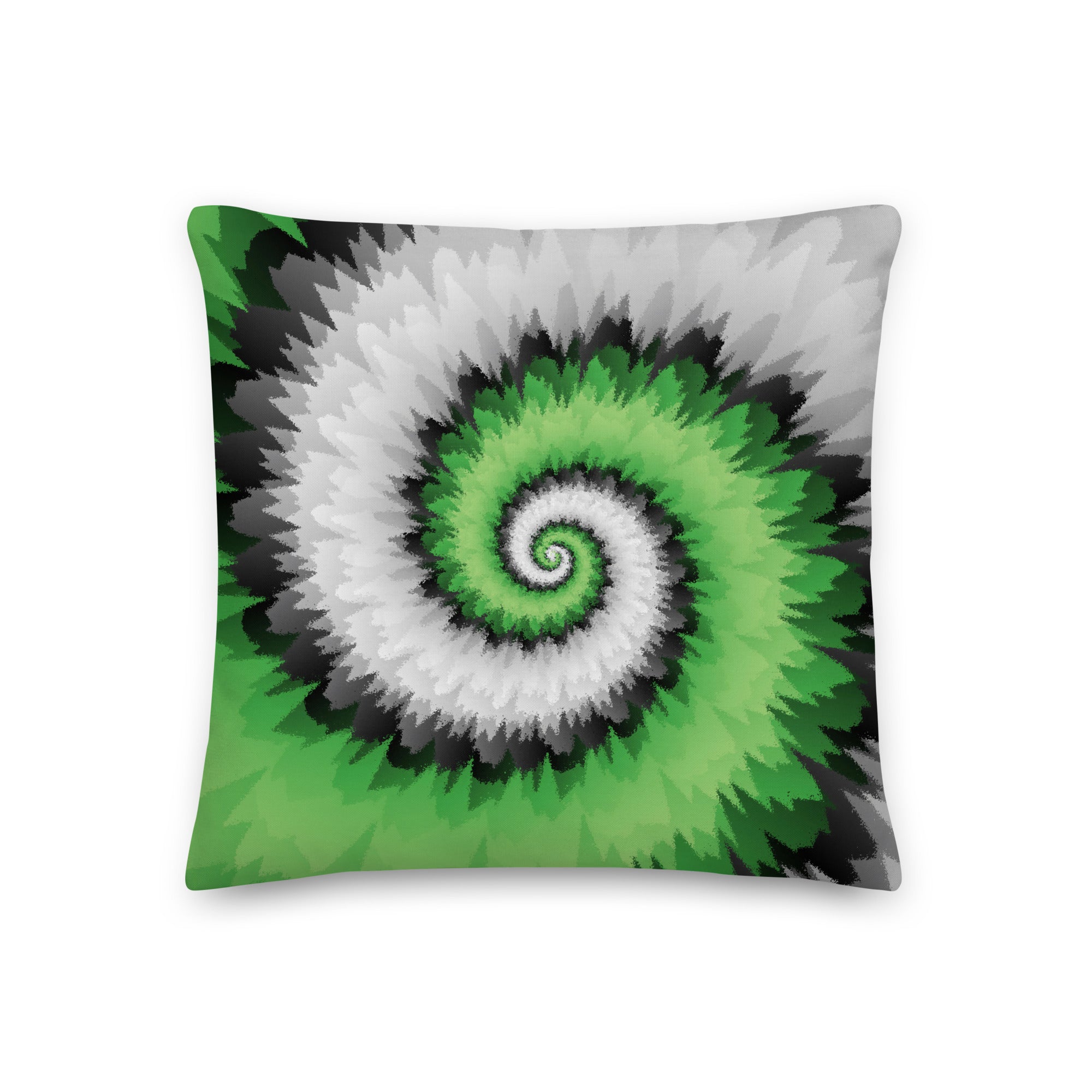 Premium Pillow-Tie Dye Spiral-Aromantic