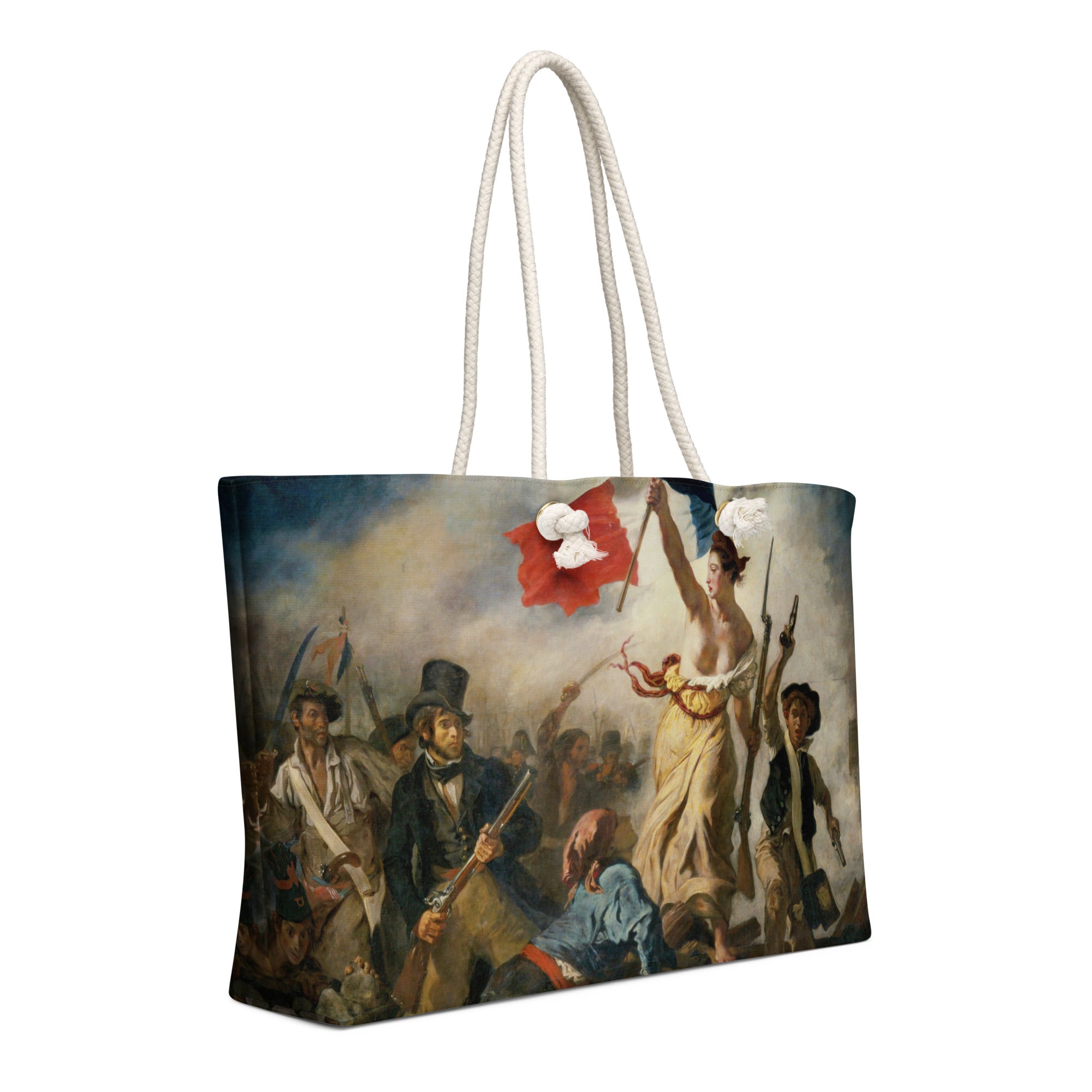 Oversized weekender bag-Liberty Leading the People