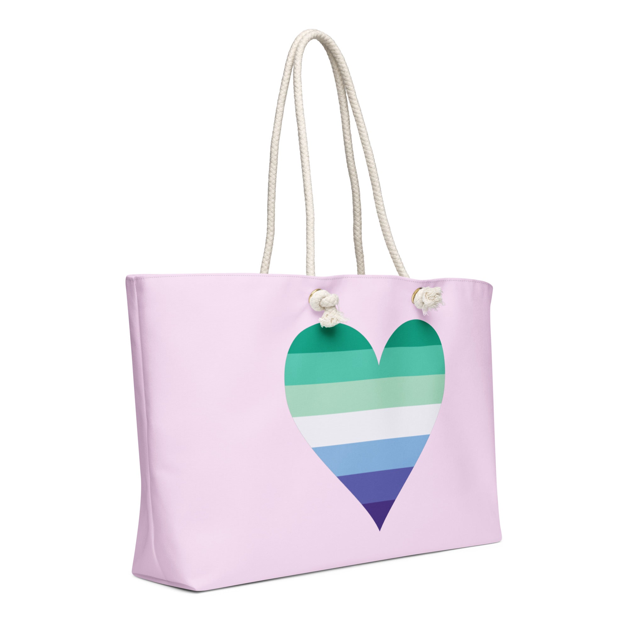 Oversized weekender bag-Gaymen Heart