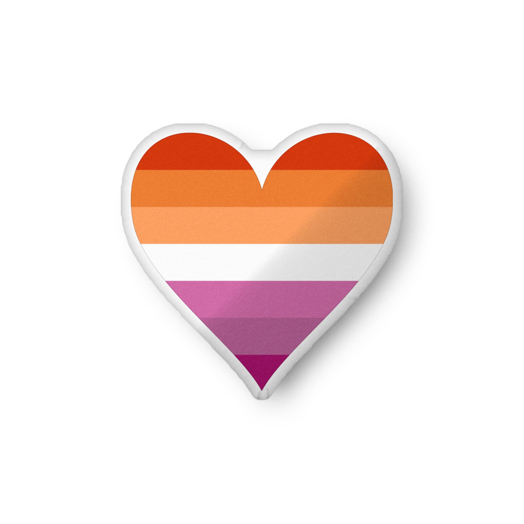 Custom-shaped pillow-Lesbian Heart