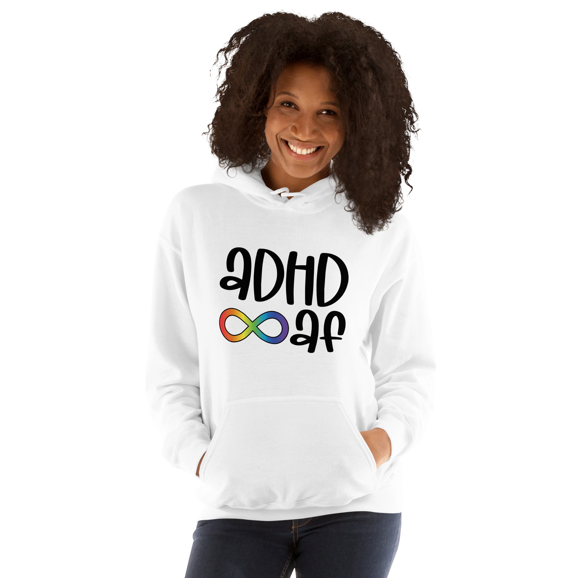 Unisex Hoodie- ADHD- ADHD AF