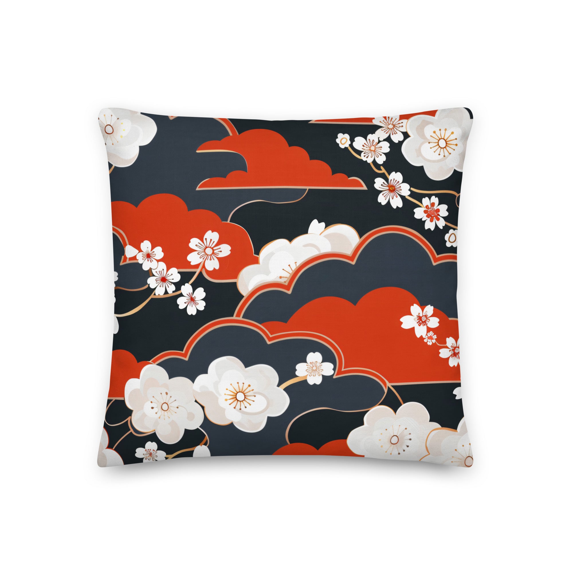 Premium Pillow-Traditional Japanese Arts V