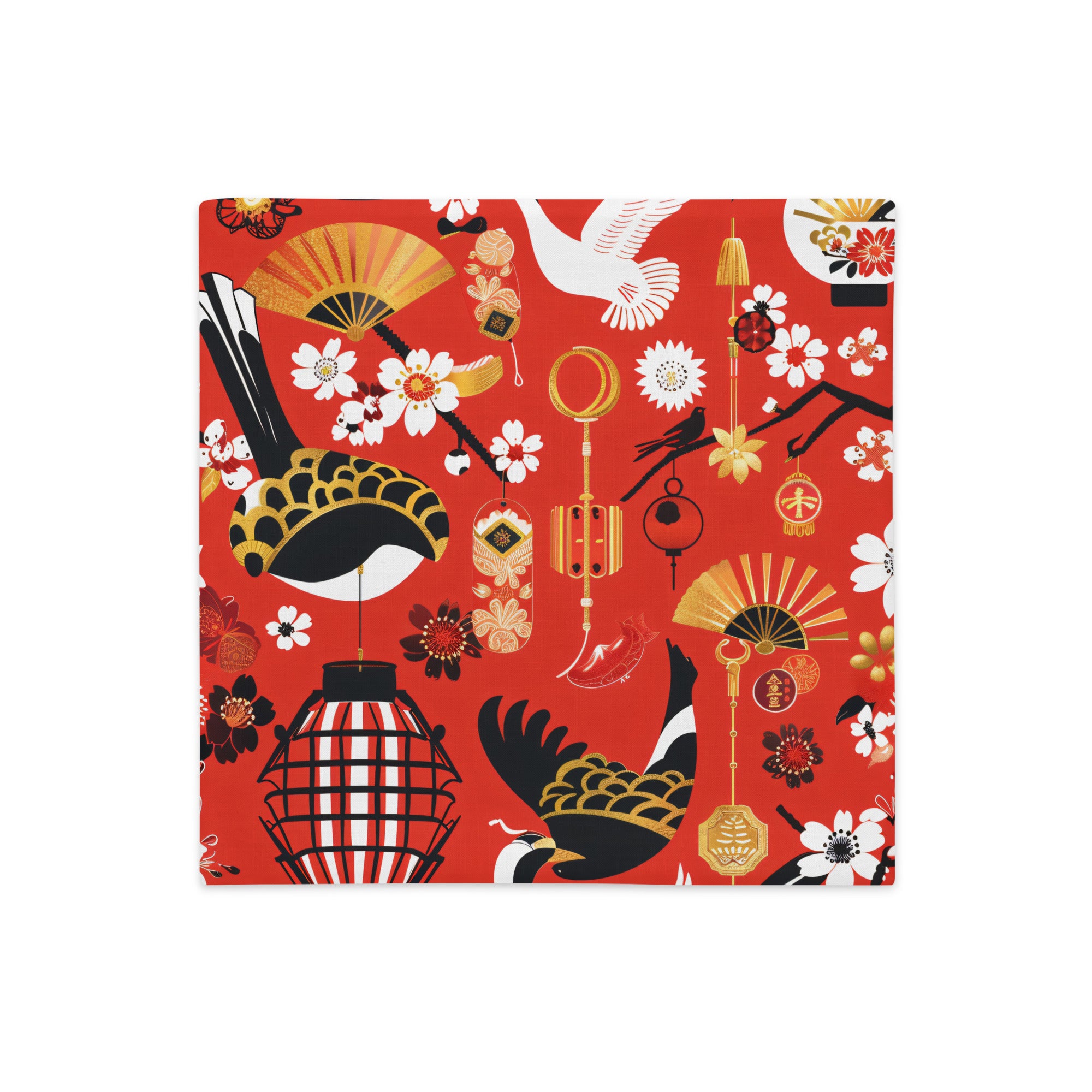 Premium Pillow Case-Japanese Traditional Arts VII