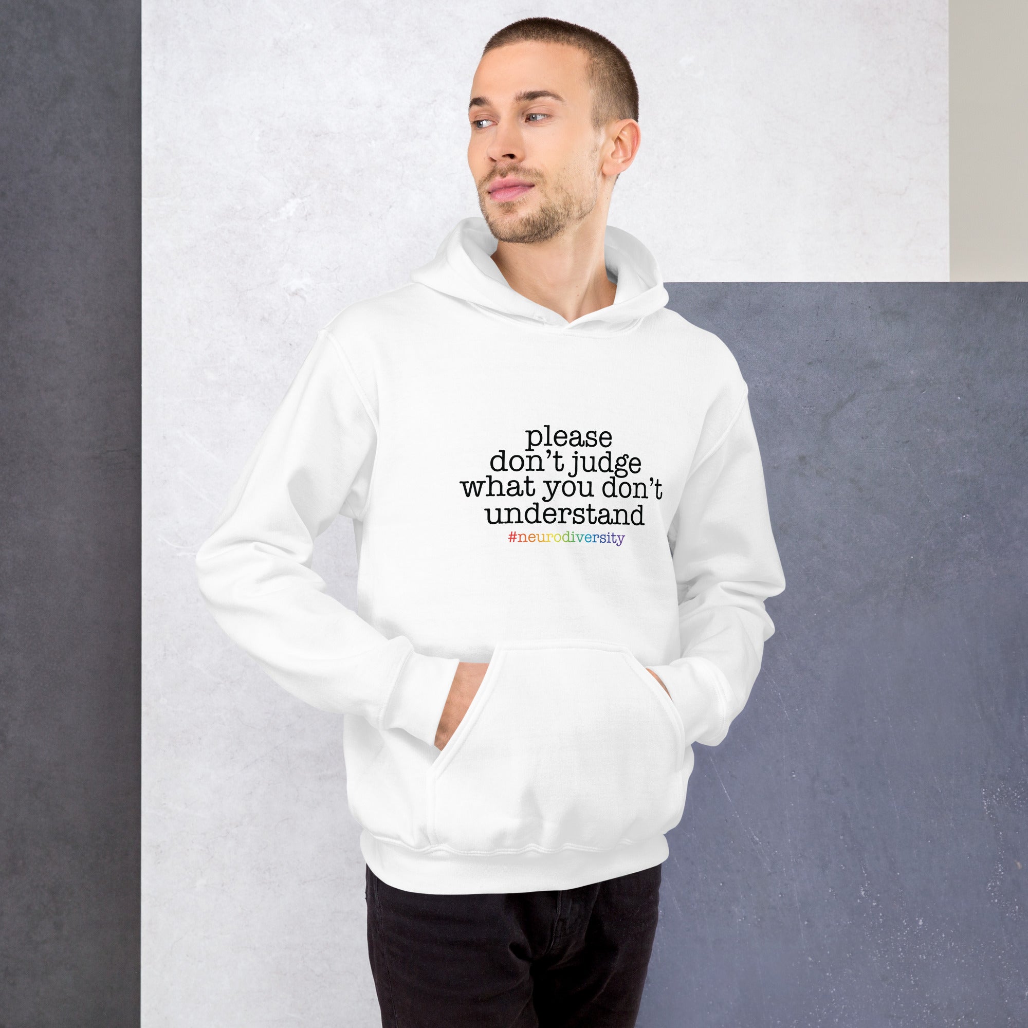Unisex Hoodie- ADHD- Please Dont Judge