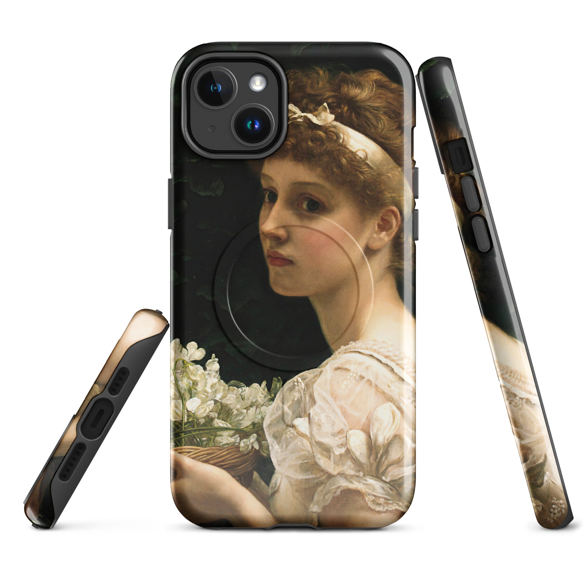 MagSafe® Tough case for iPhone®-Pea Blossoms