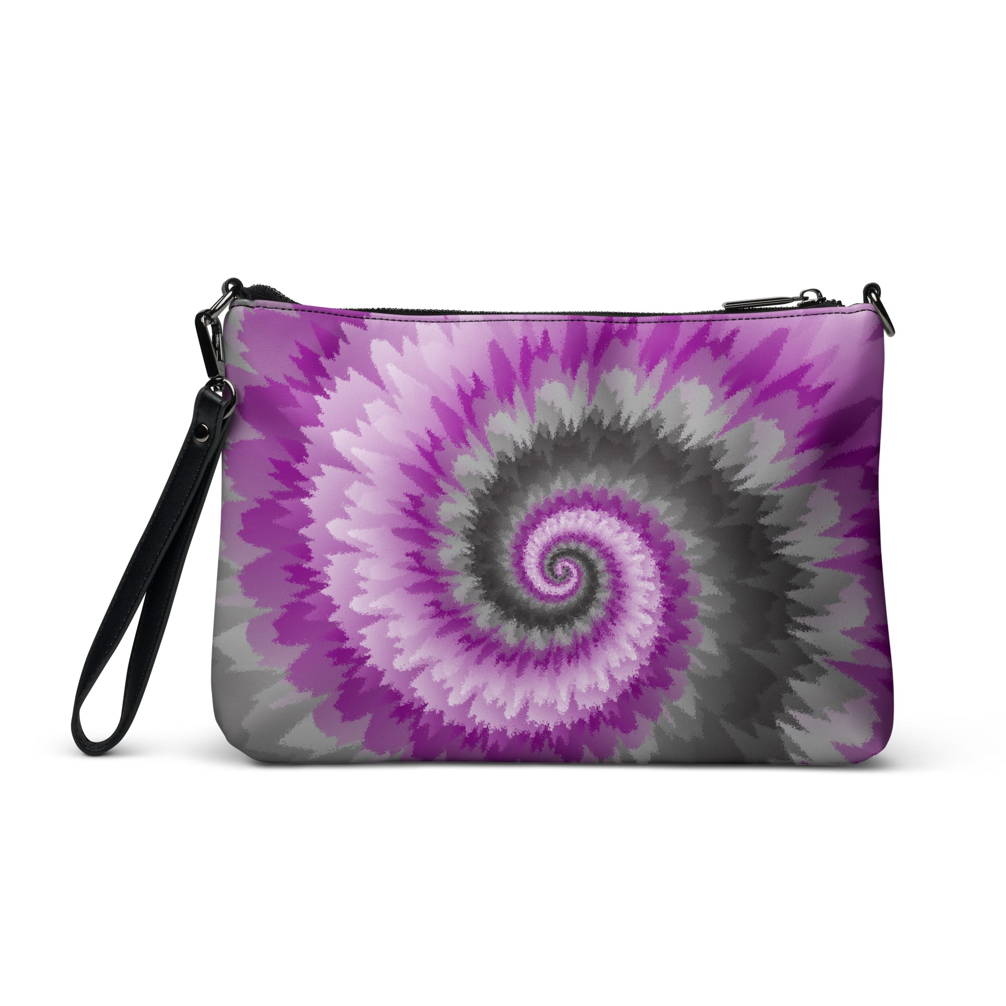 Crossbody bag- Tie Dye Spiral- Demisexual