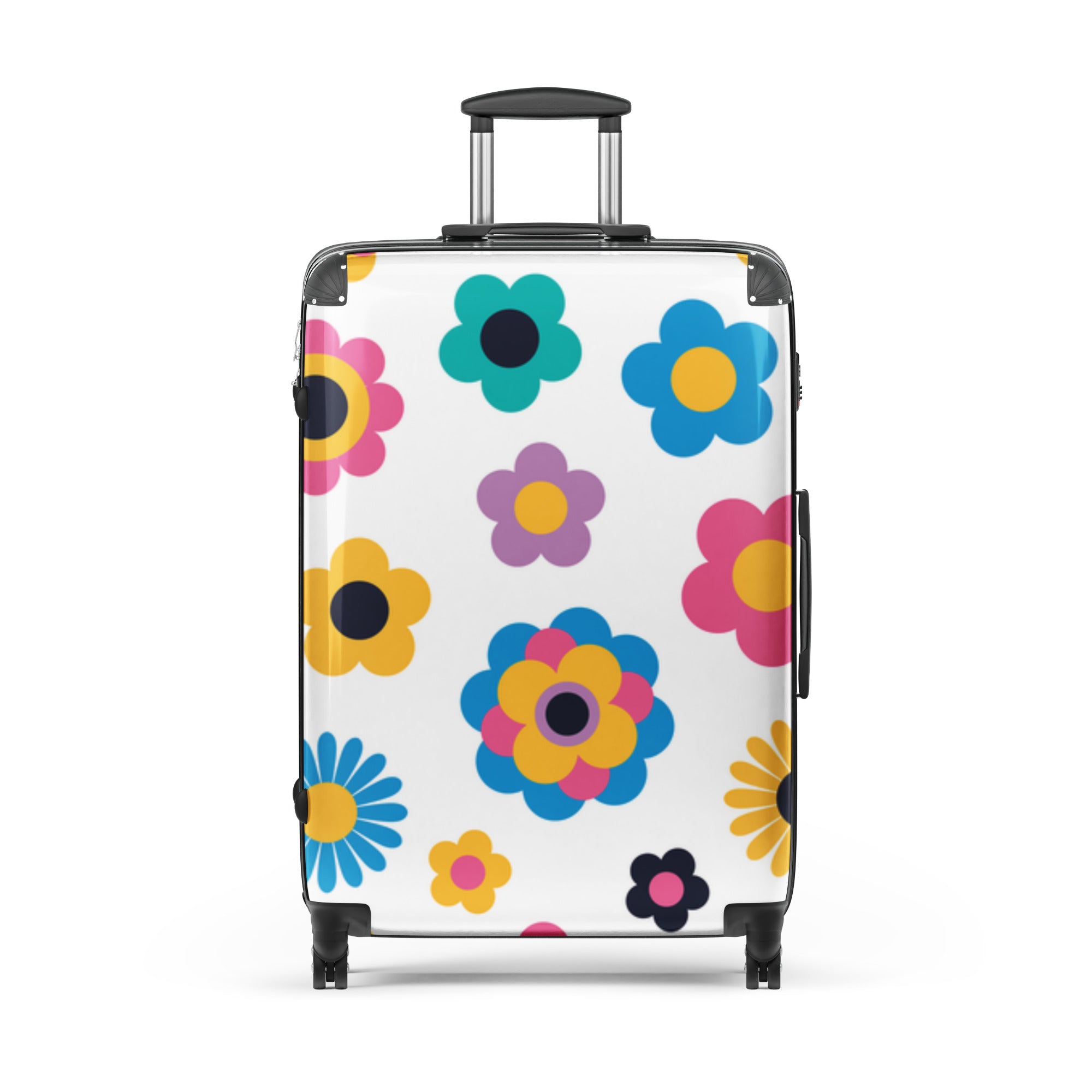 Hard-shell suitcase-Floral II