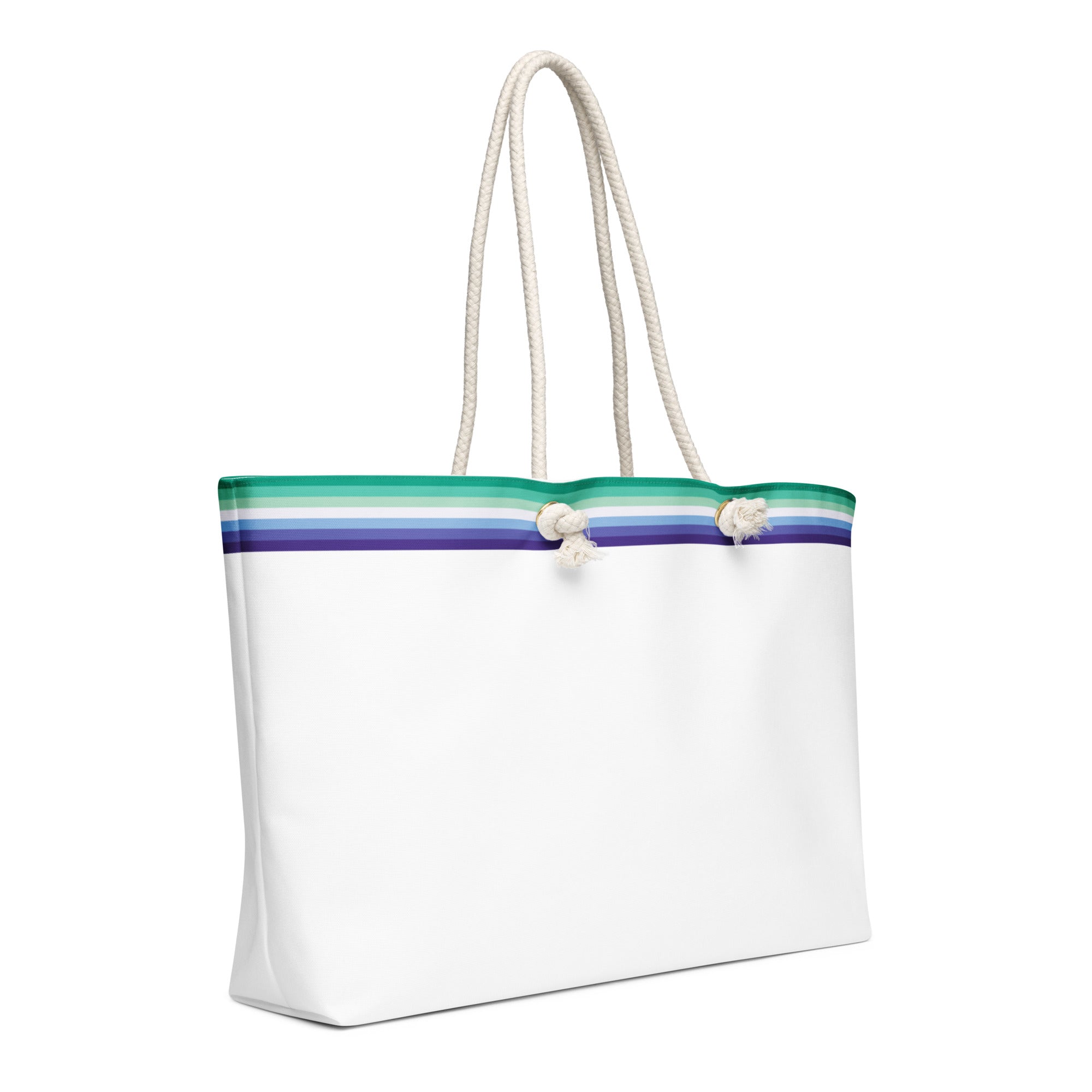 Oversized weekender bag-Gaymen Flag Stripe