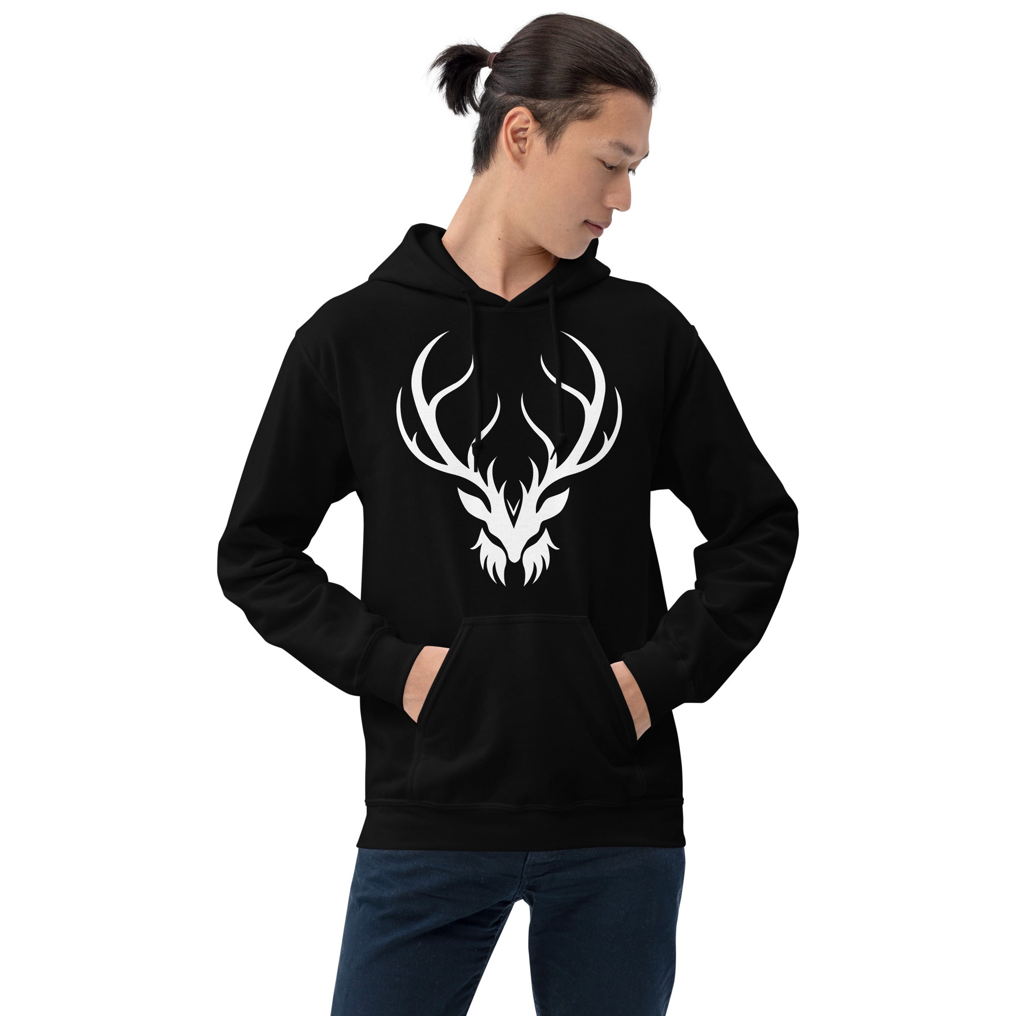 Unisex Hoodie- Antler Type VIII
