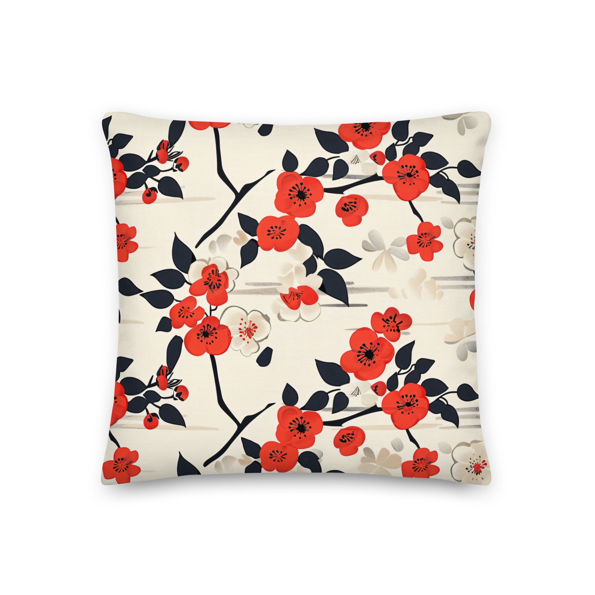 Premium Pillow-Traditional Japanese Arts IX