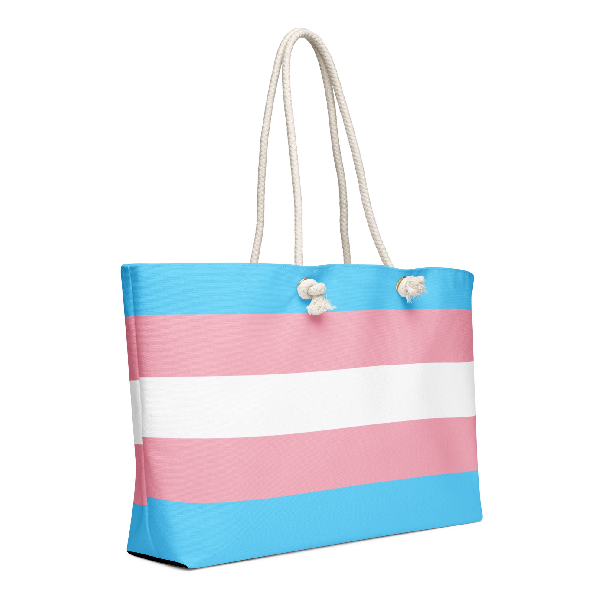 Oversized weekender bag-Transgender Flag