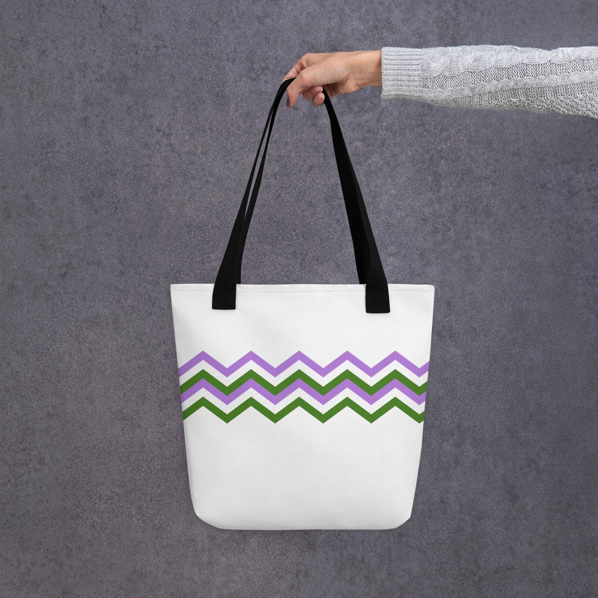 Tote bag-Zigzag-Genderqueer
