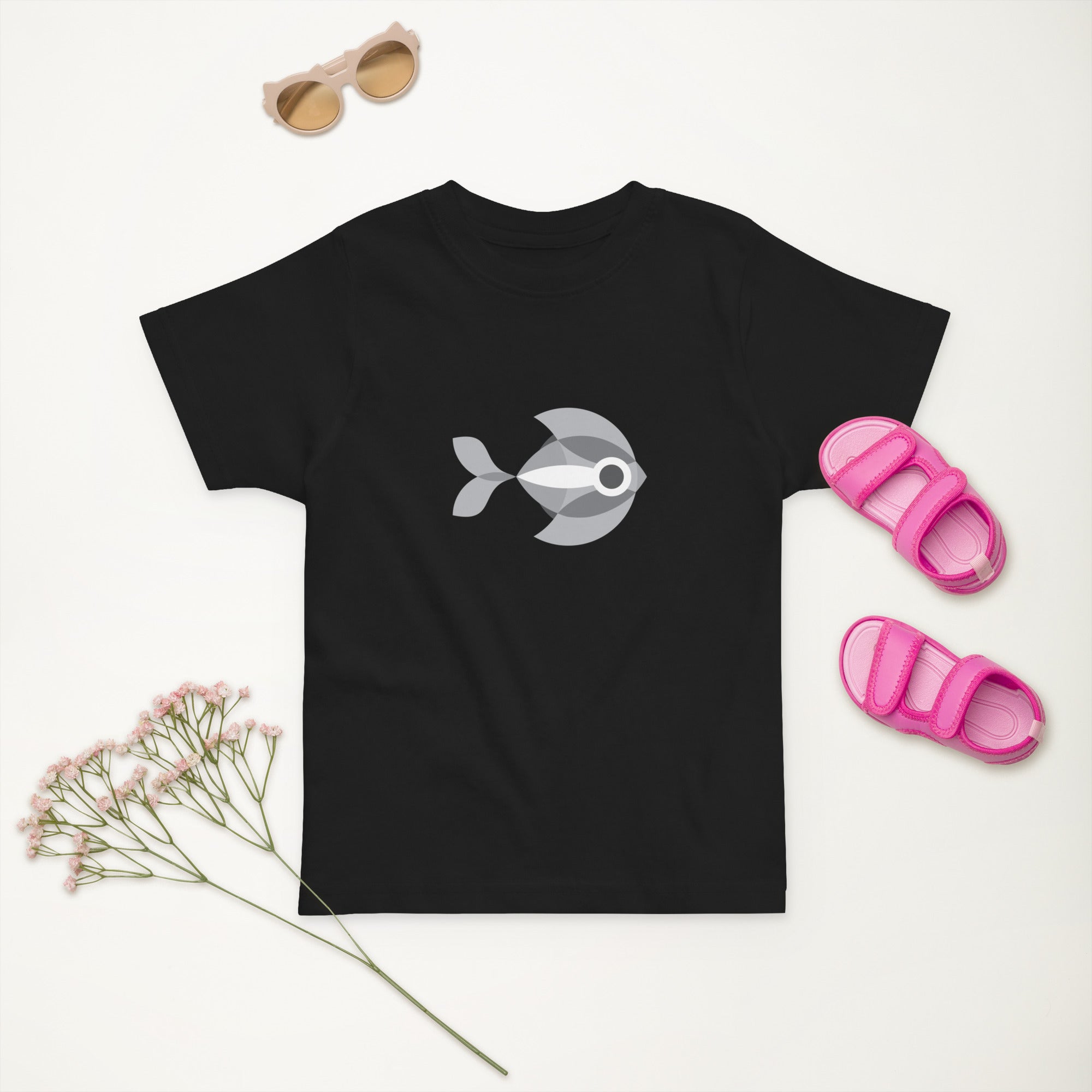 Toddler jersey t-shirt-Fish III