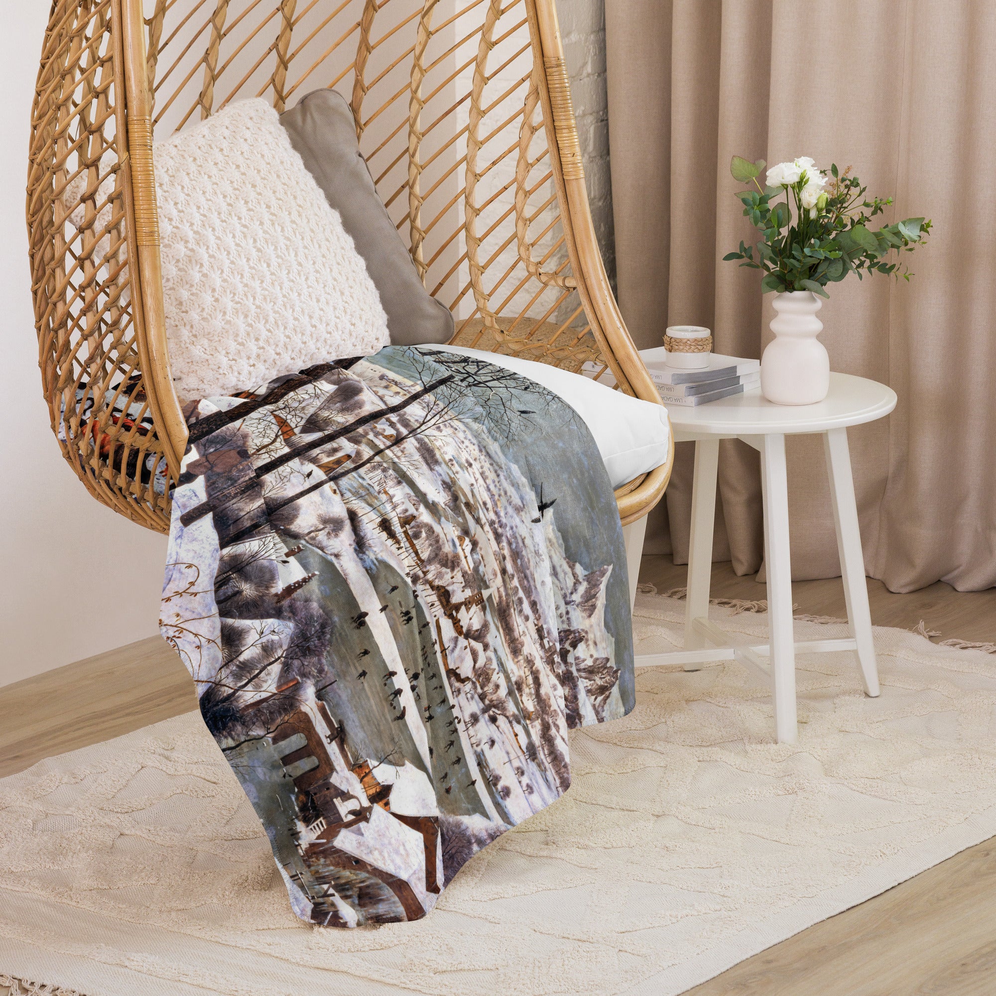 Sherpa blanket-Hunters in the Snow