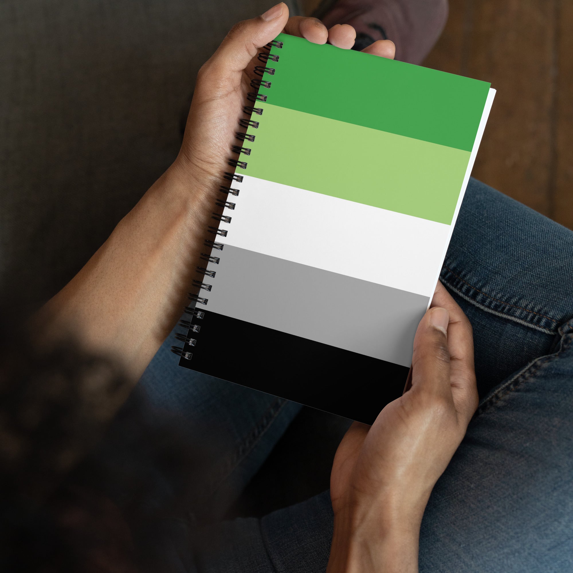 Spiral notebook- Aromantic