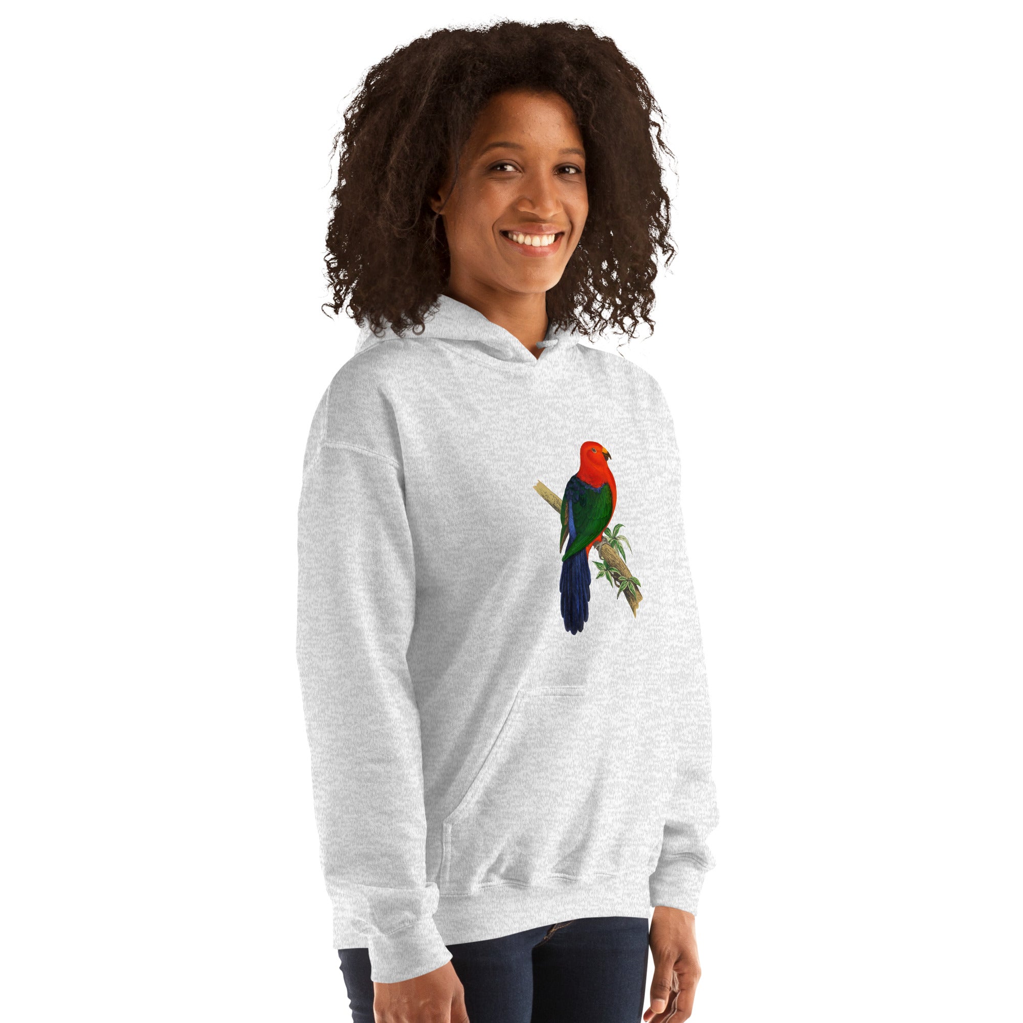 Unisex Hoodie-King Parrot