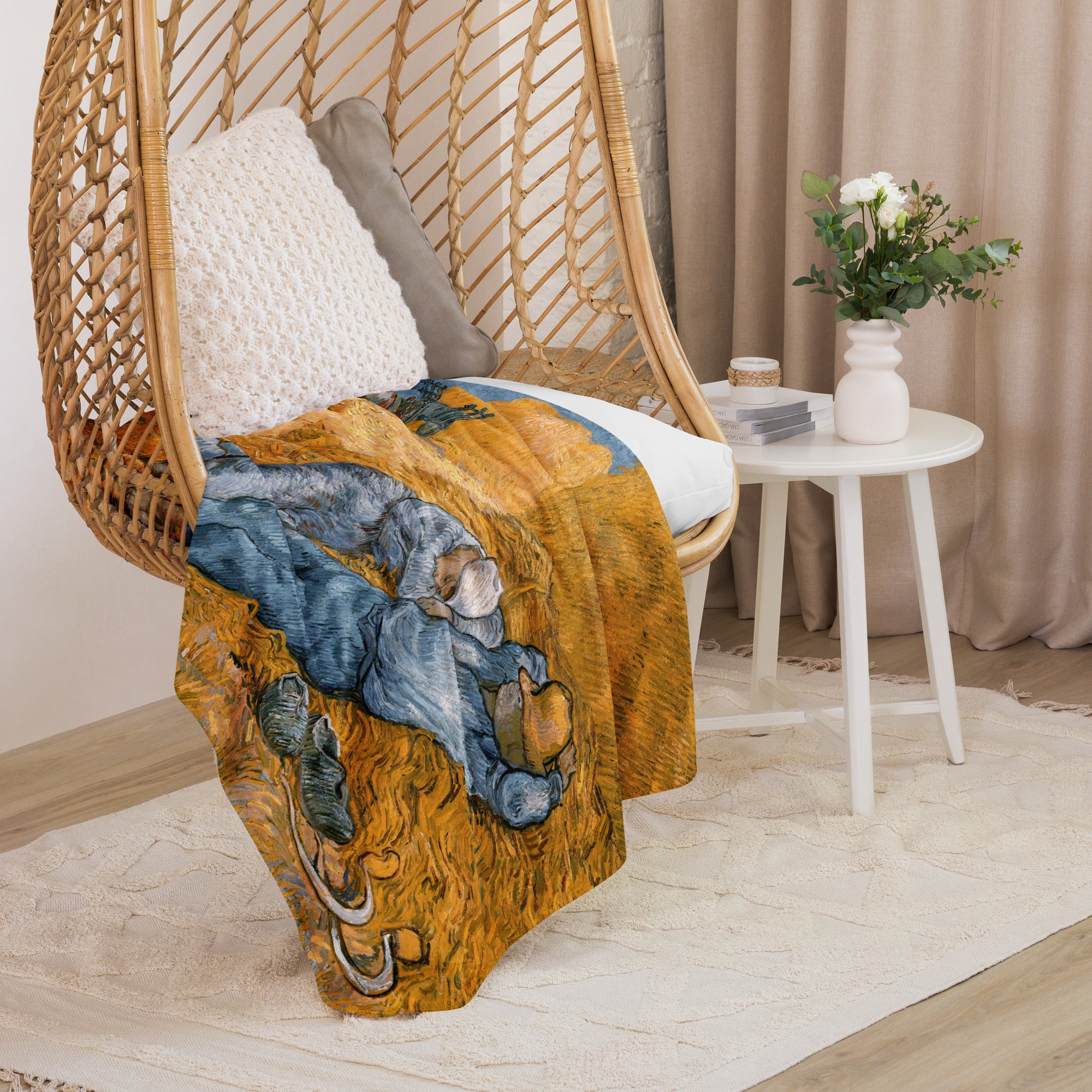 Sherpa blanket-Noon Rest from Work