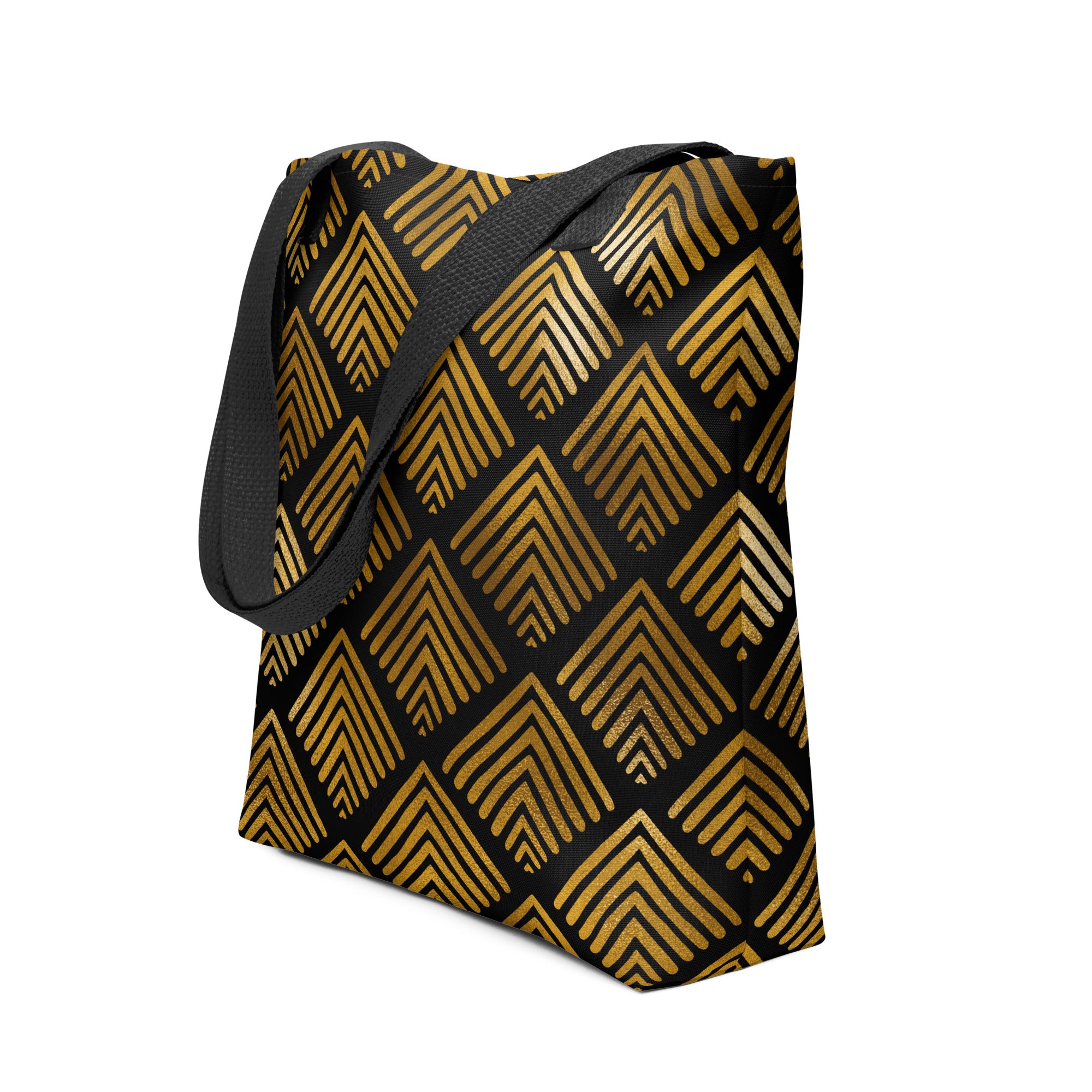 Tote bag- Lines Black