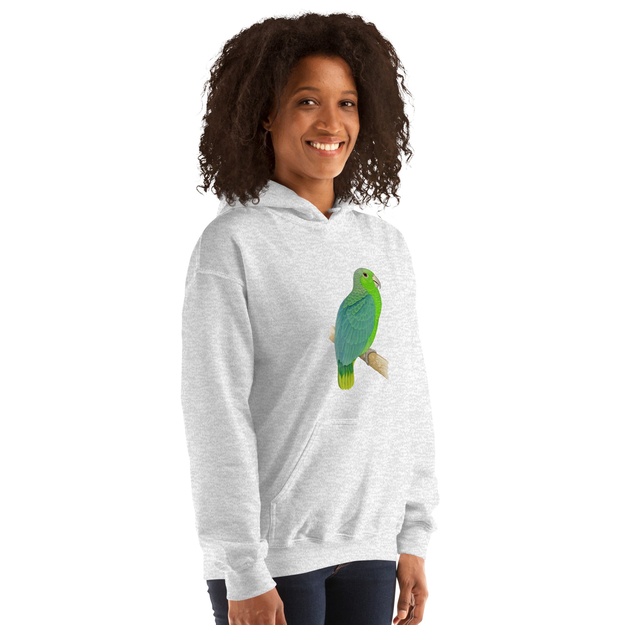 Unisex Hoodie-Mealy Amazon Parrot