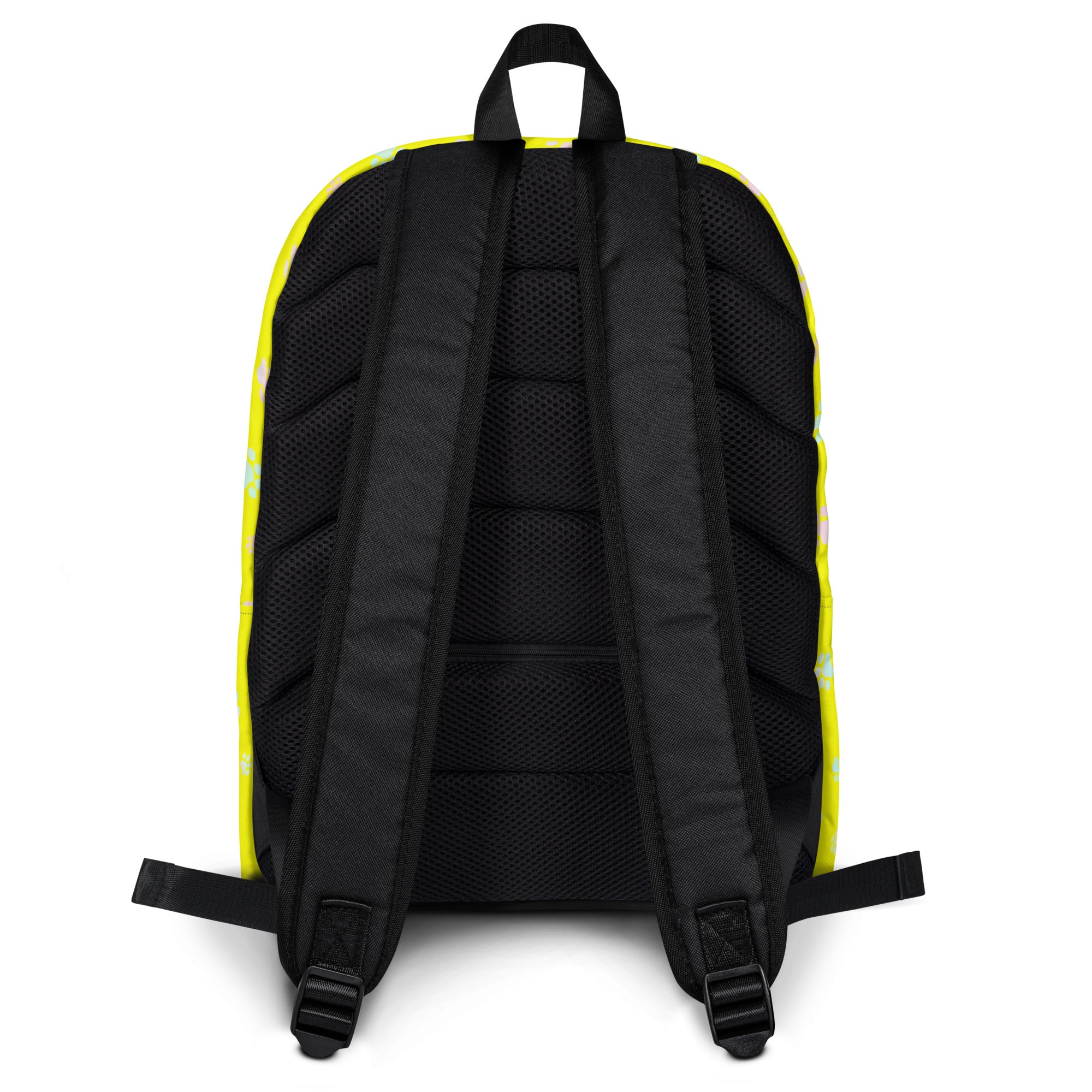 Dog Paws Backpack-Yellow