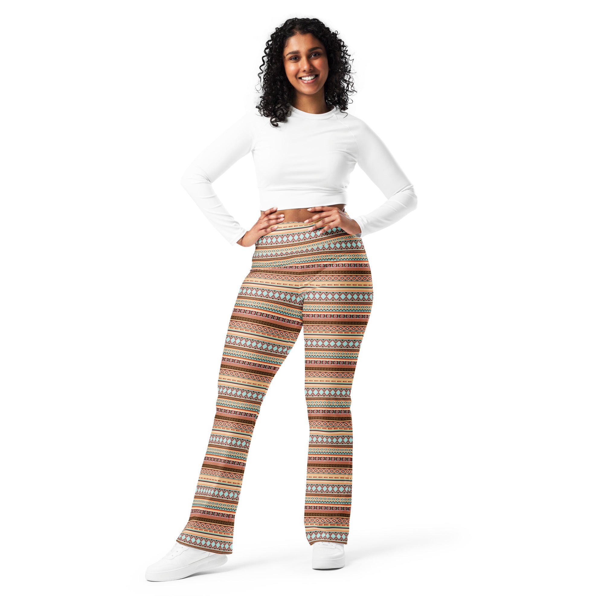 Flare leggings- American Tribal II