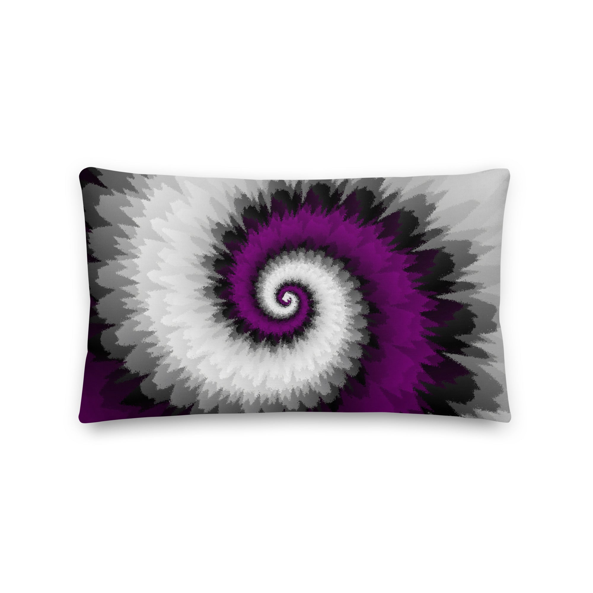 Premium Pillow-Tie Dye Spiral-Asexual