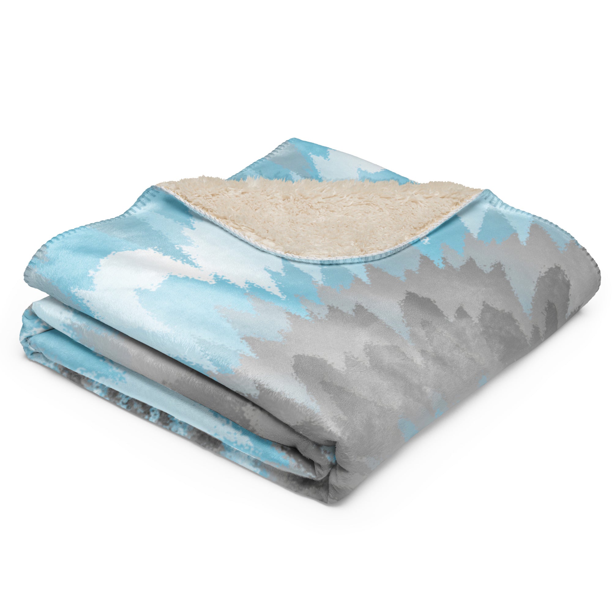 Sherpa blanket- Tie Dye Spiral-Demiboy