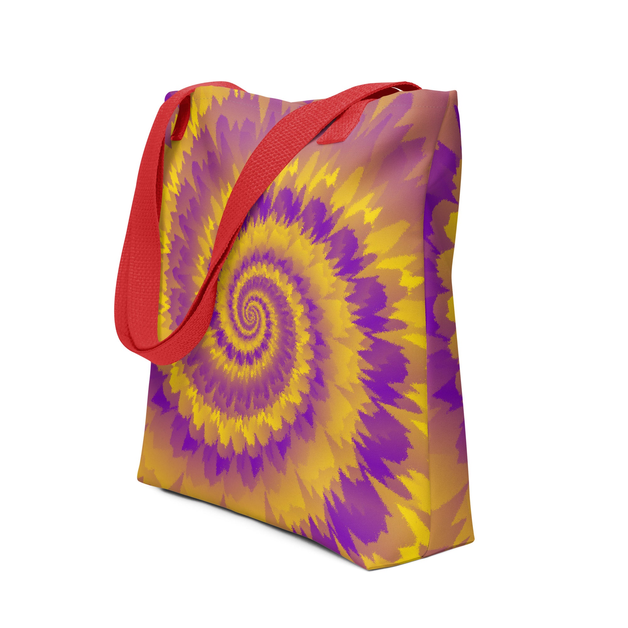 Tote bag-Tie Dye Spiral - Intersex