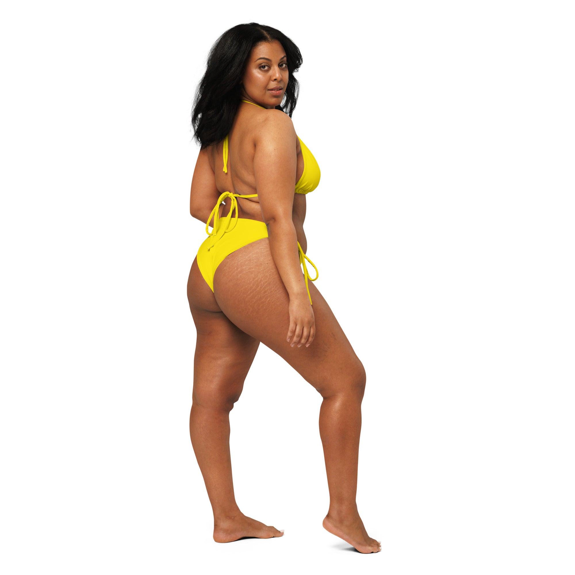 Recycled bikini-Yellow