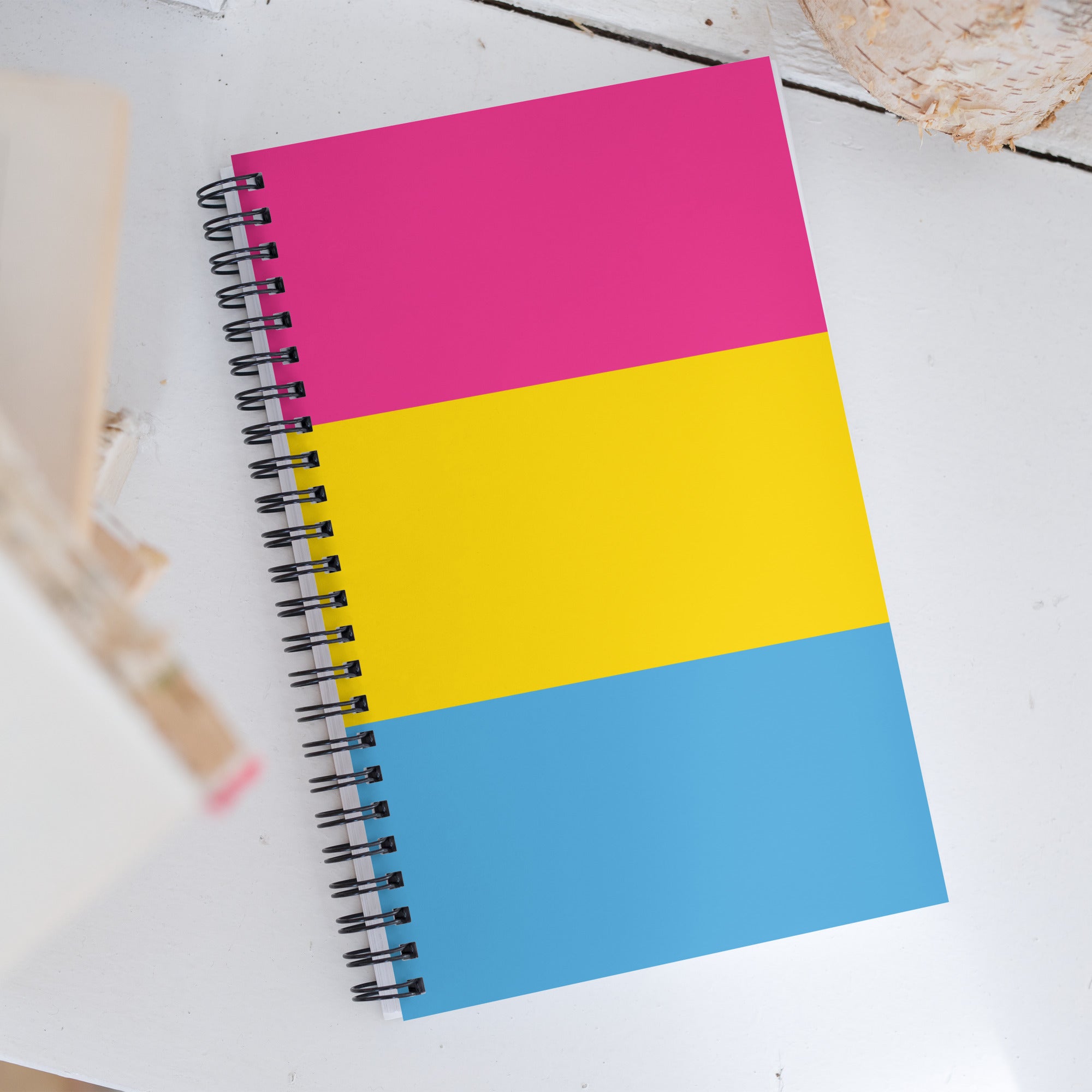 Spiral notebook- Pansexual