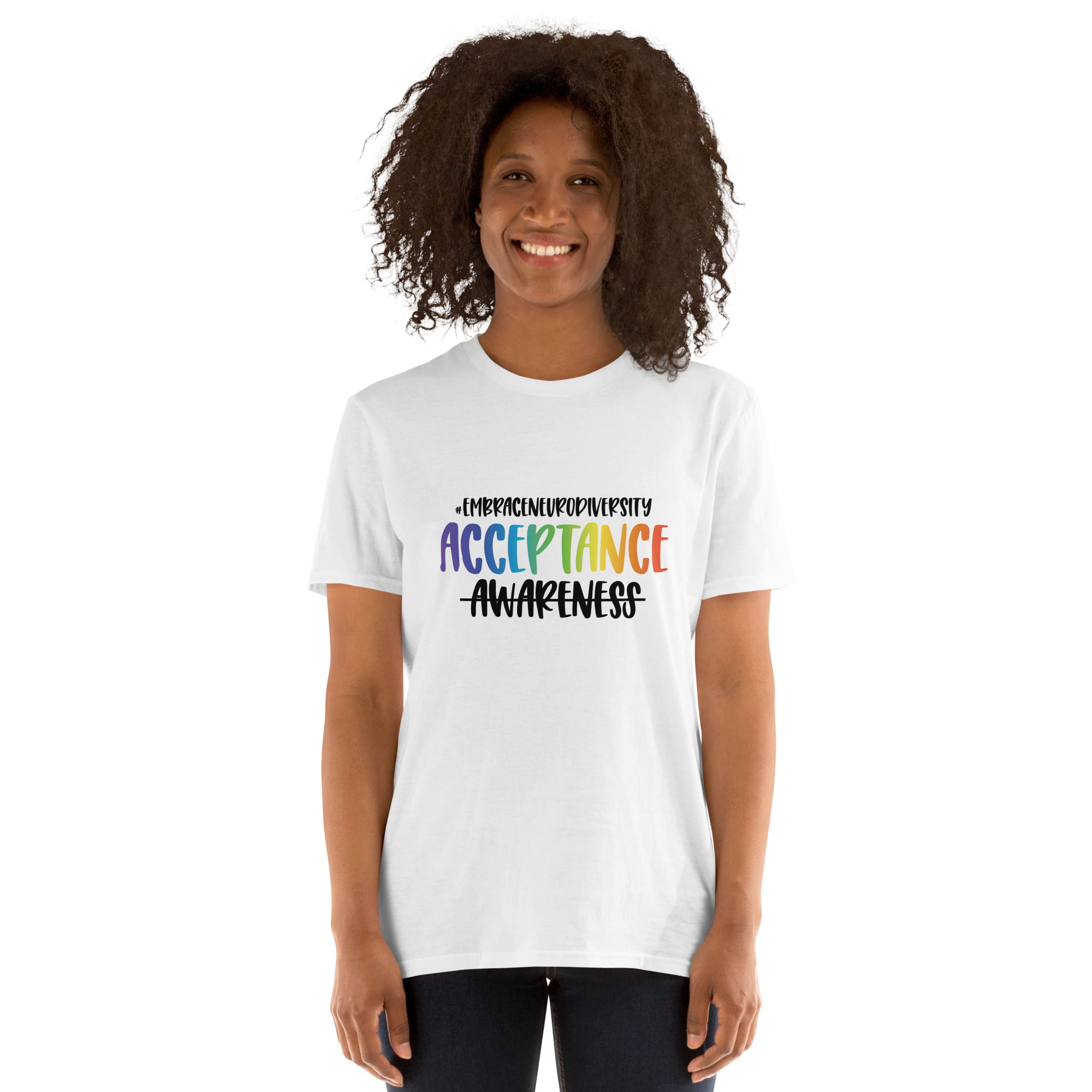 Short-Sleeve Unisex T-Shirt- ADHD- Embrace Neuro diversity