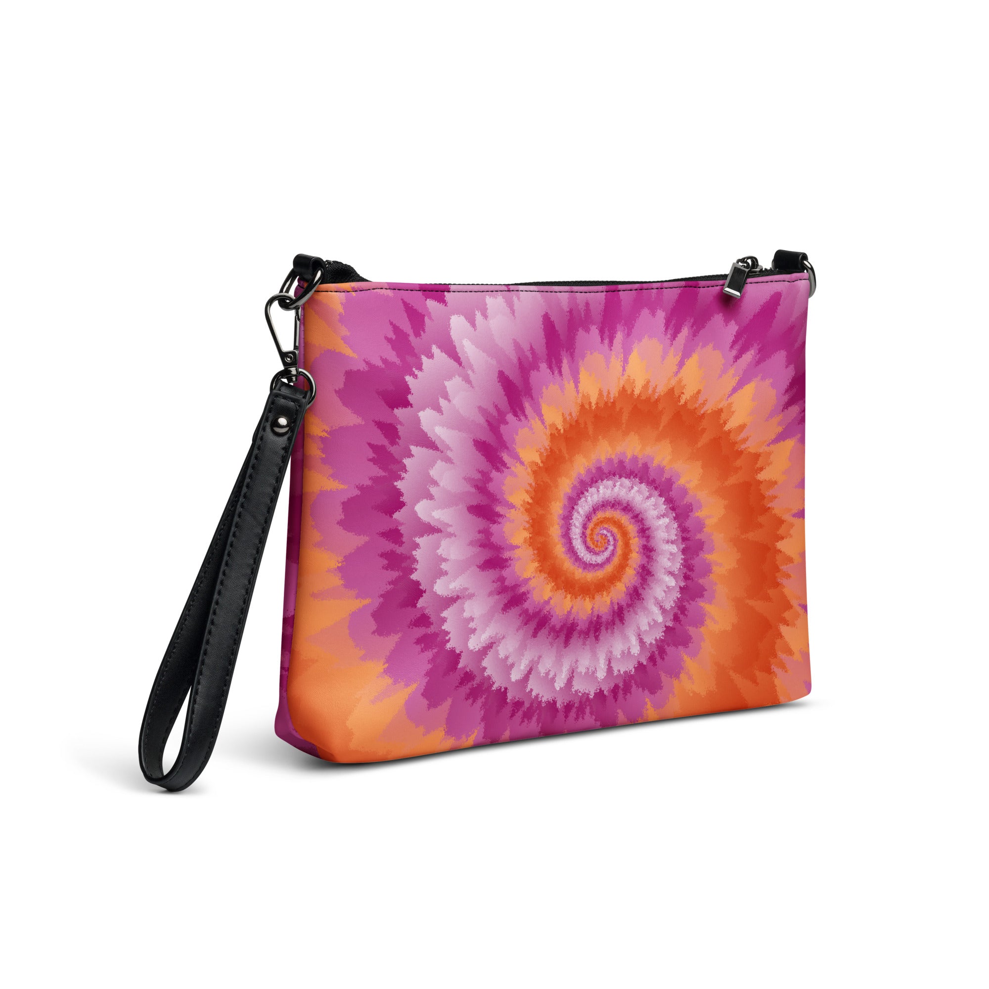 Crossbody bag- Tie Dye Spiral- Lesbian