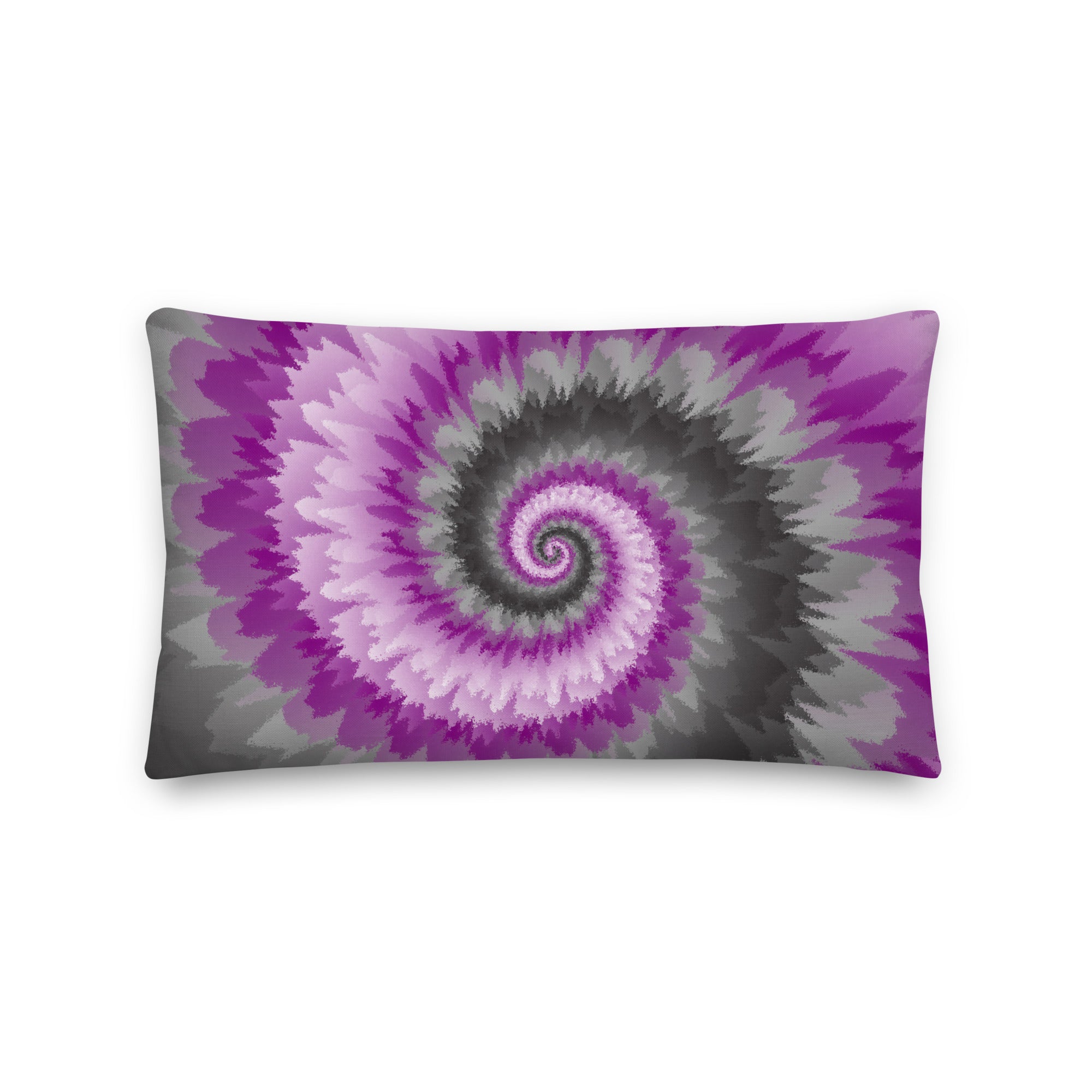 Premium Pillow-Tie Dye Spiral-Demisexual