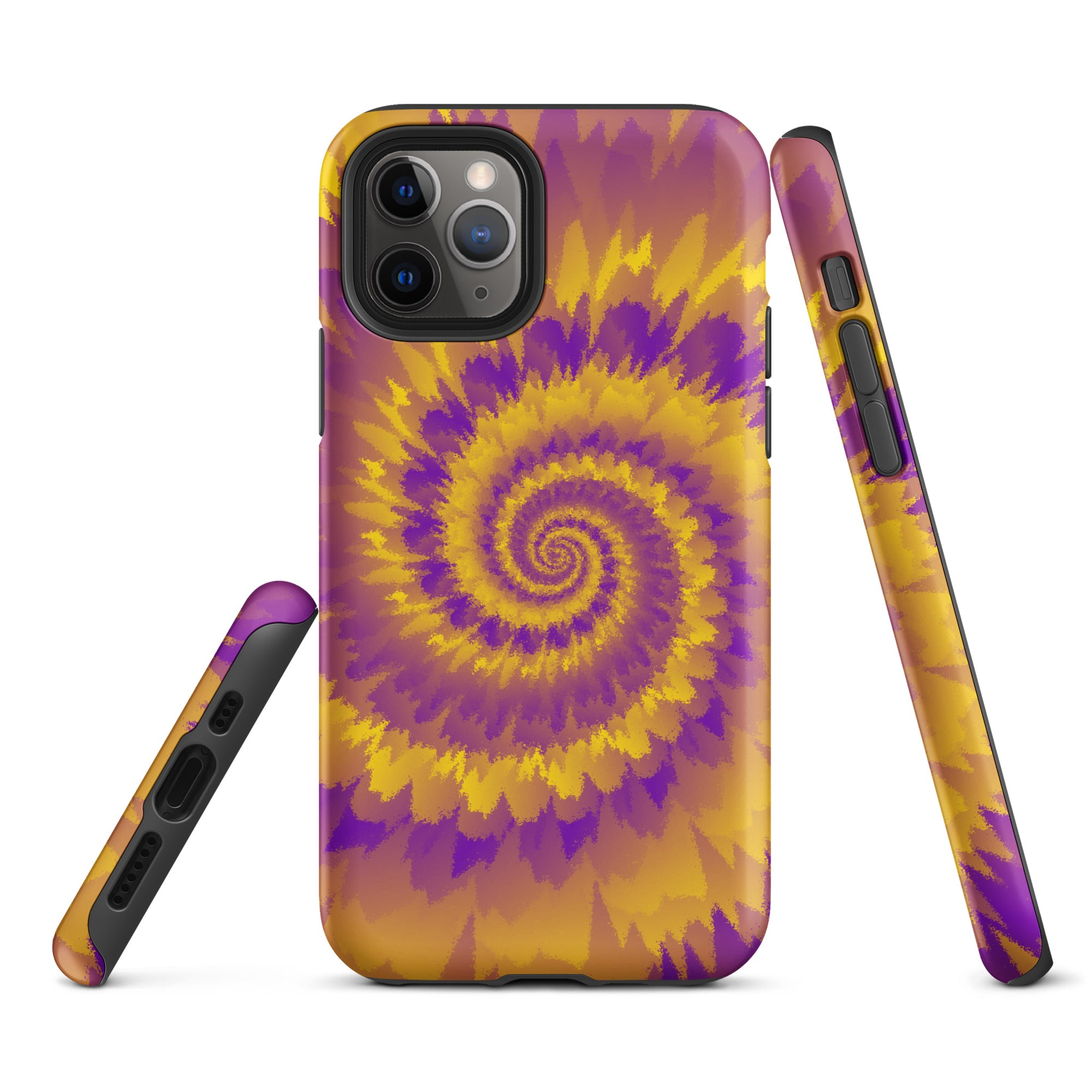 Tough Case for iPhone®-Tie Dye Spiral - Intersex