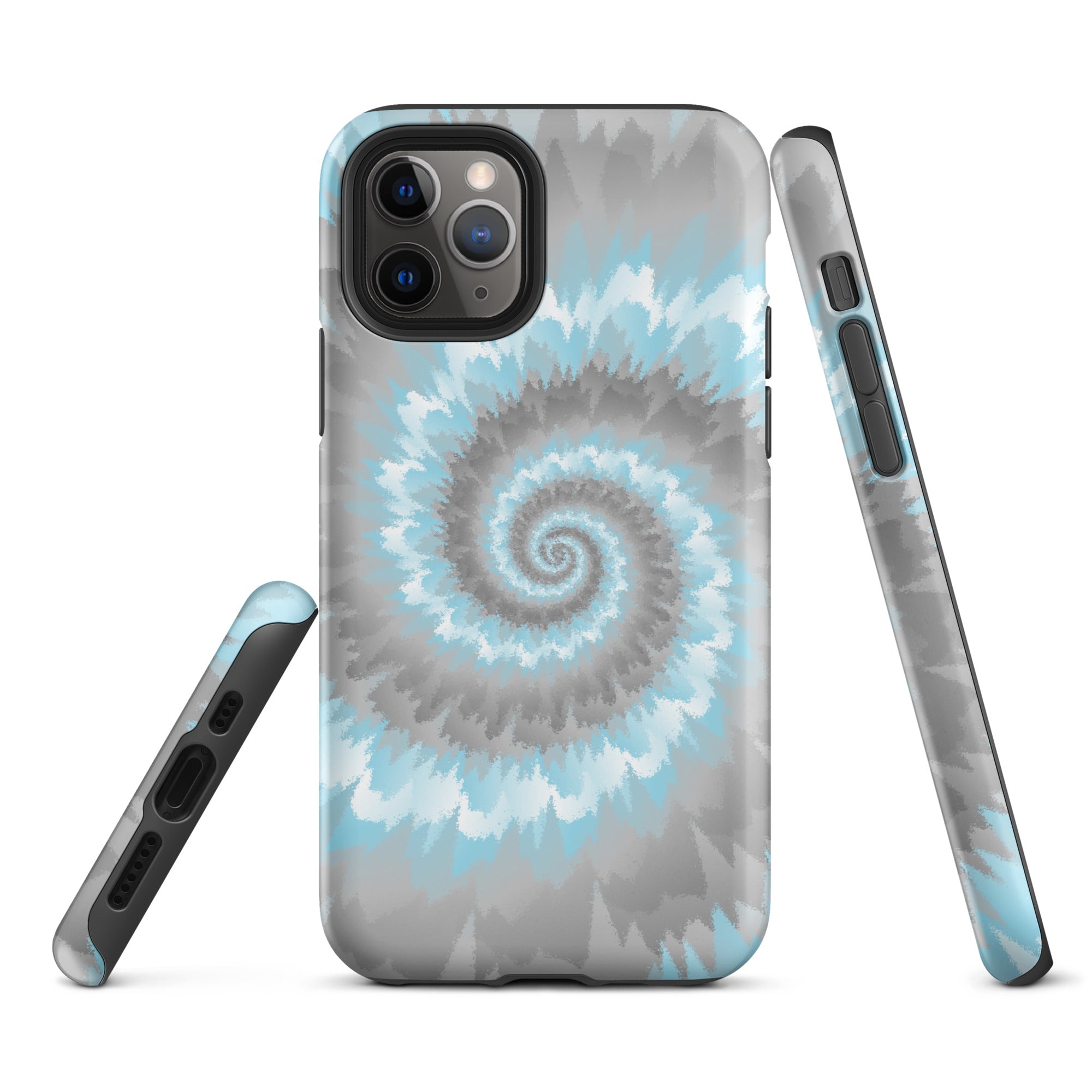 Tough Case for iPhone®-Tie Dye Spiral - Demiboy