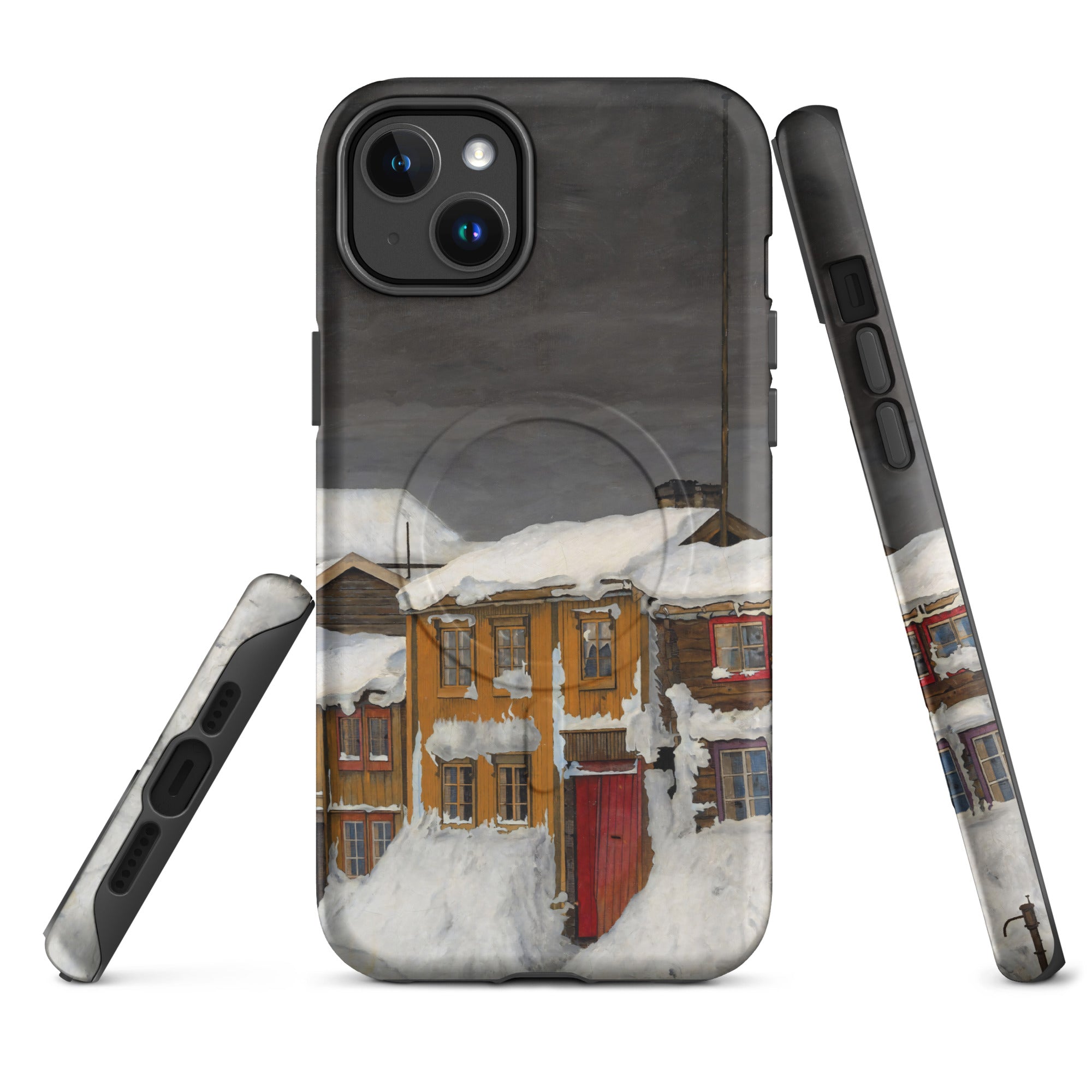 MagSafe® Tough case for iPhone®-Streets in Rros in Winter