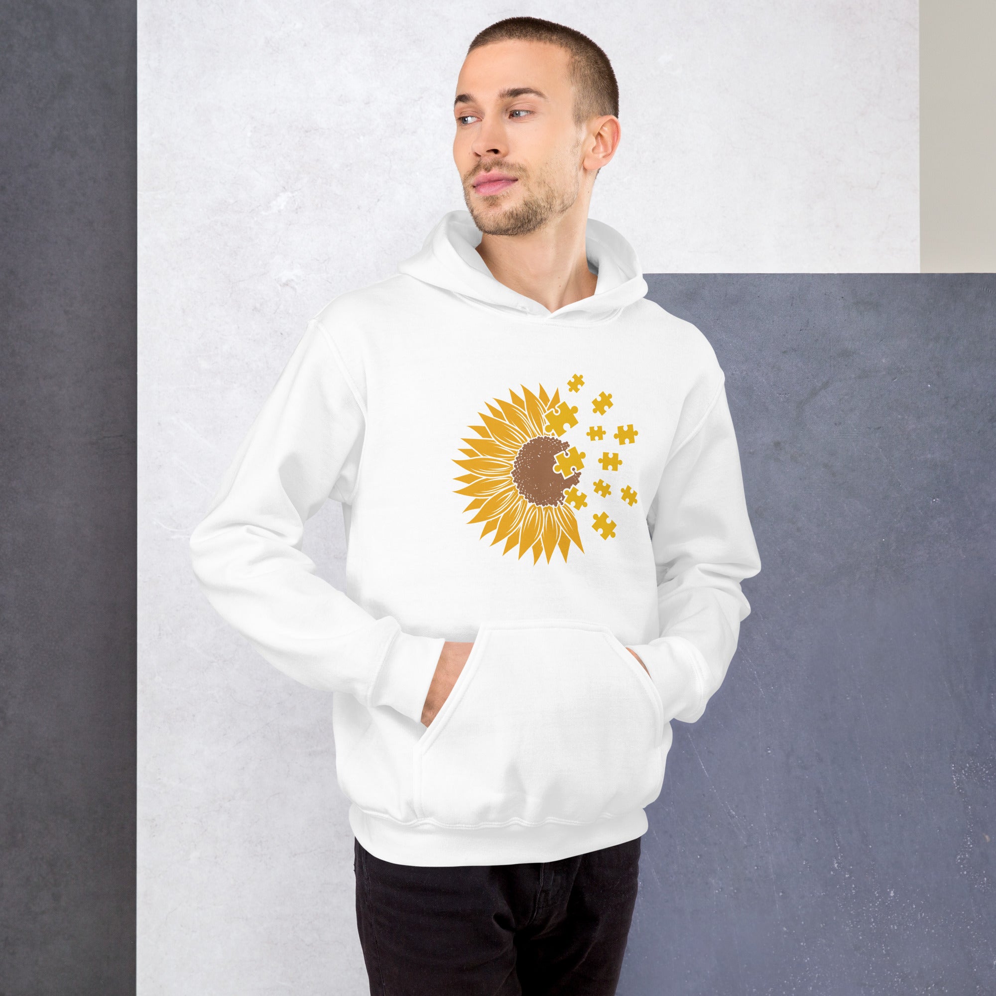 Unisex Hoodie- Sunflower Autism