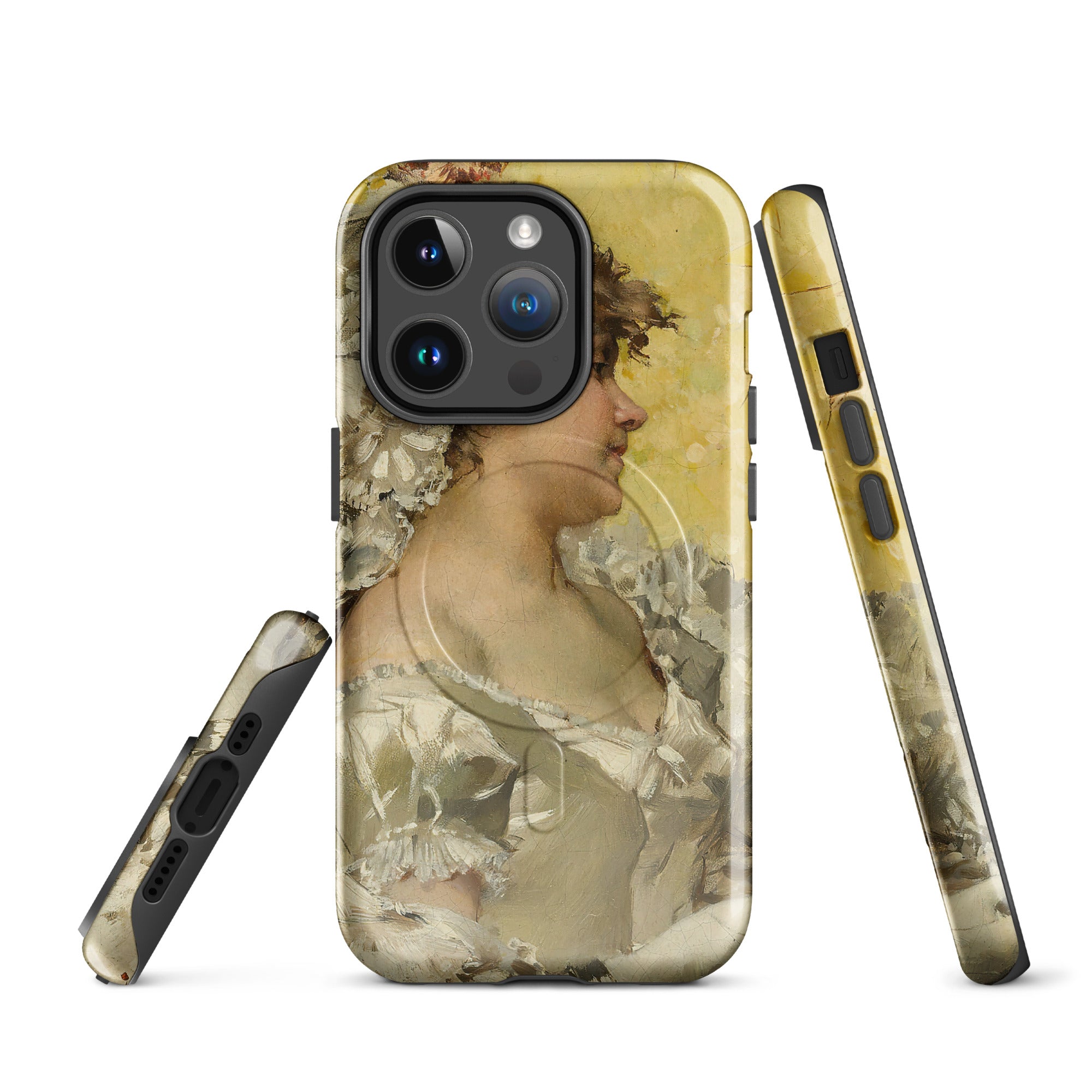 MagSafe® Tough case for iPhone®-Lady in White