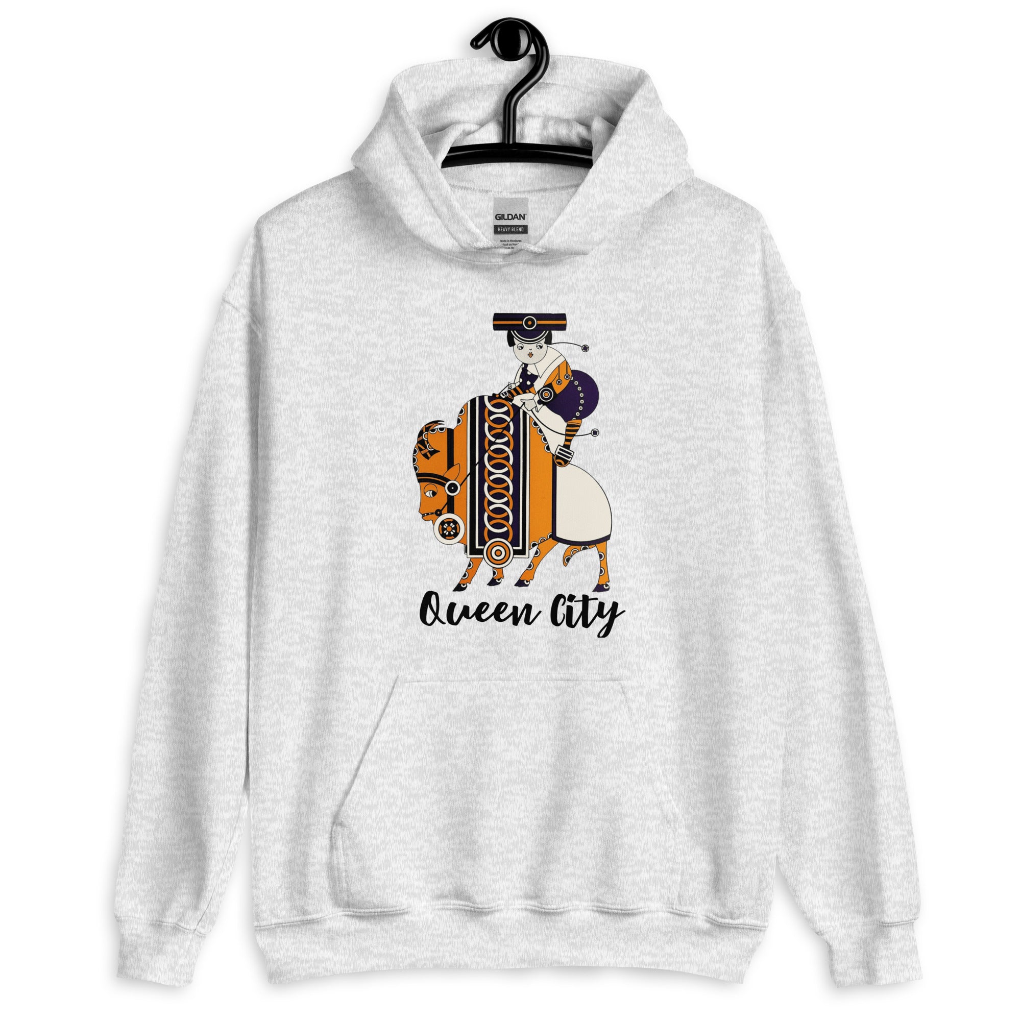 Unisex Hoodie-Queen City XVII